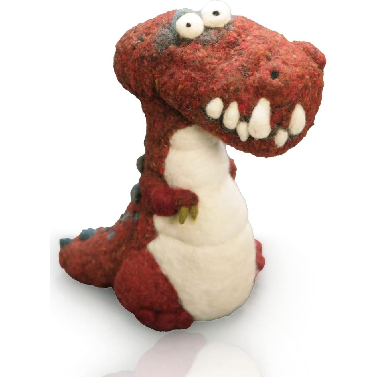 Kit de Afilado de Agujas Woolbuddy - Dinosaurios de Fieltro