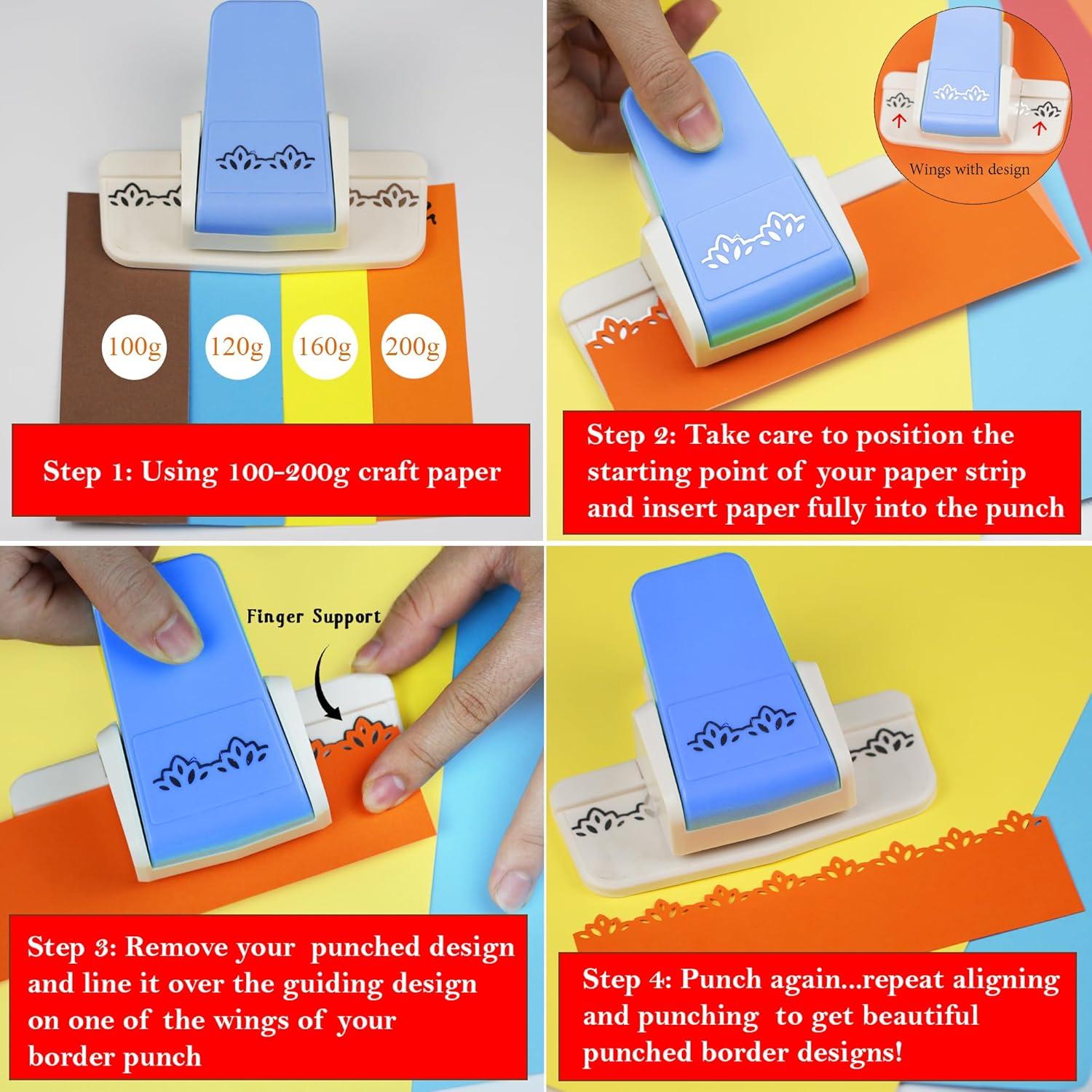 Perforadora de Borde ECOHU BDP002 Diseño de Flor 4 cm