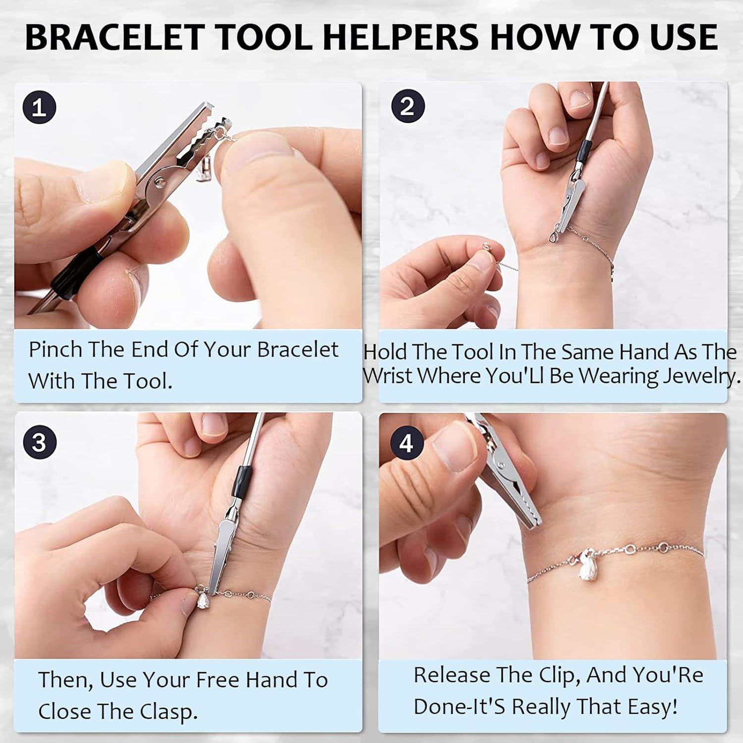 10 Pcs Pulsera de Serpiente Ajustable ZYEHXED 20 cm Plata