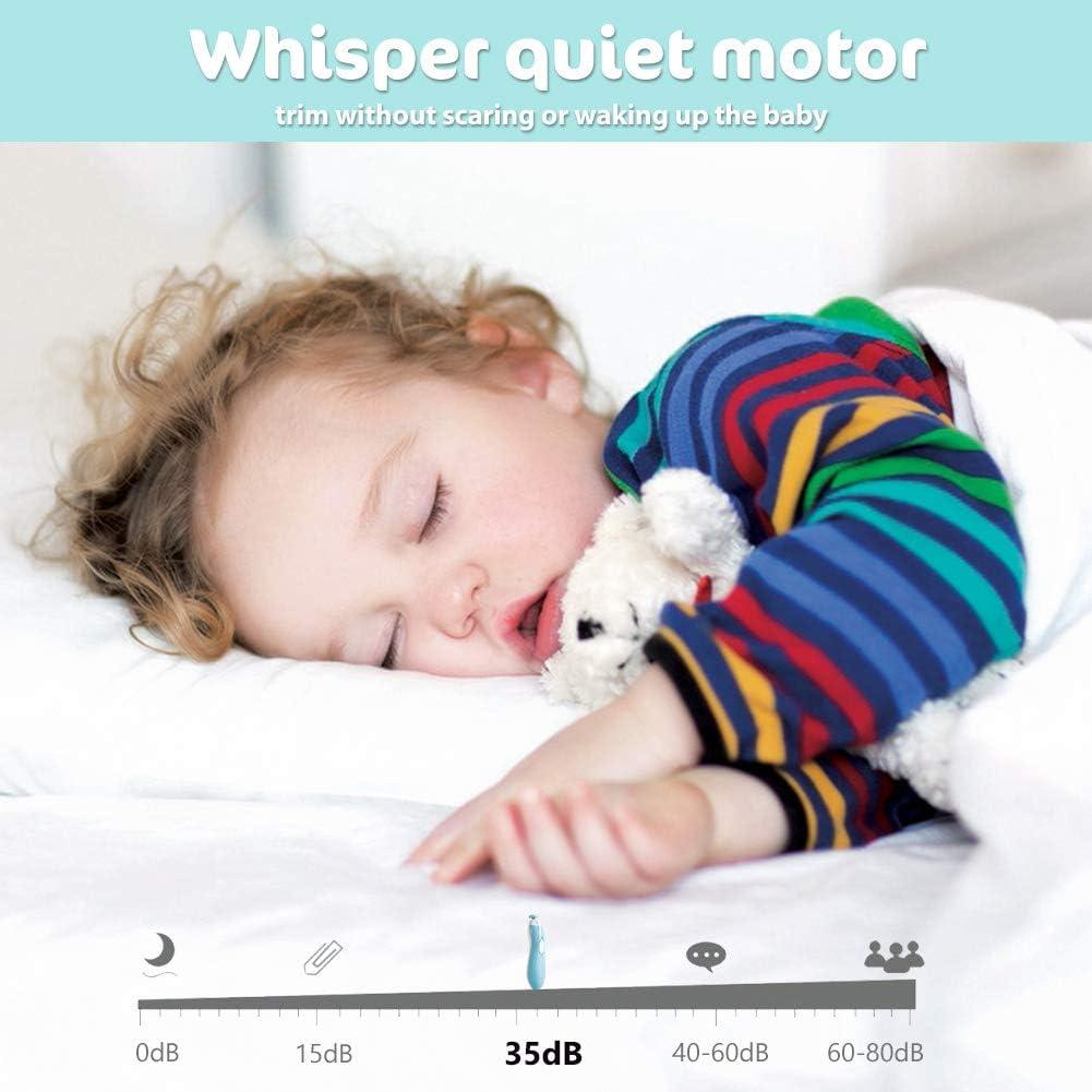 Cortador de Uñas Eléctrico Consevisen 20 en 1 para Bebés y Adultos