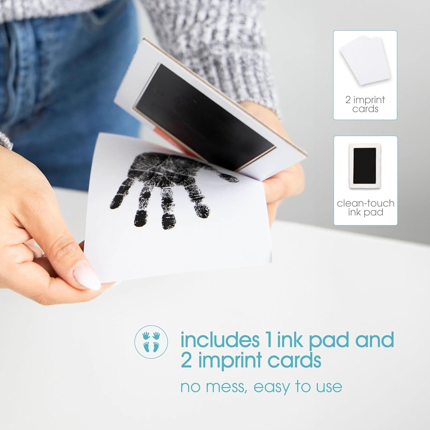 Tinta Limpia Pearhead para Bebés M/L - Sin Desorden, Negro