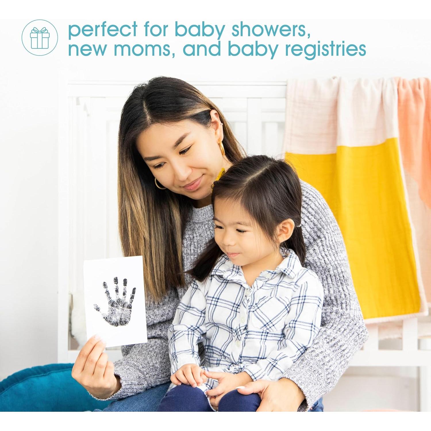 Tinta Limpia Pearhead para Bebés M/L - Sin Desorden, Negro