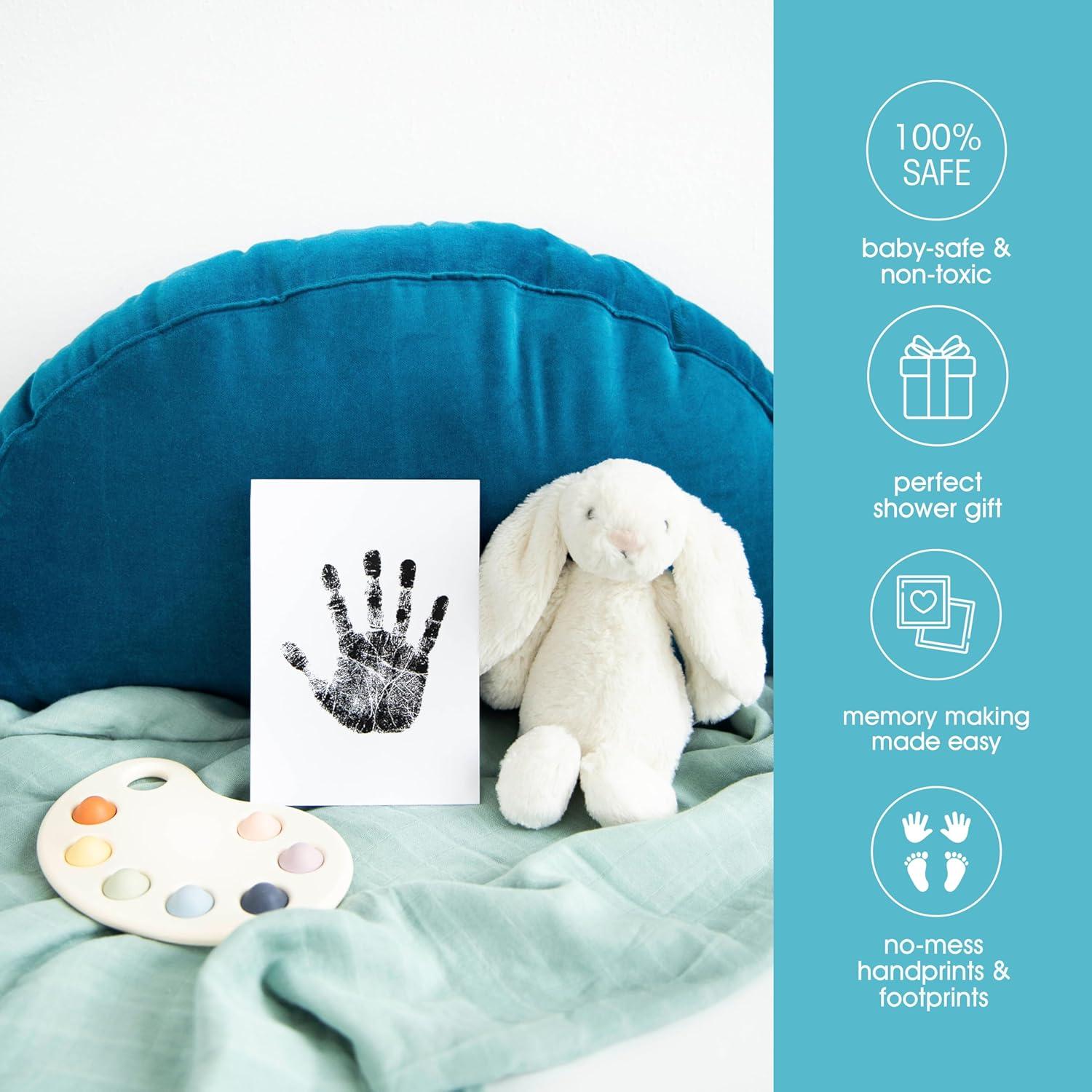 Tinta Limpia Pearhead para Bebés M/L - Sin Desorden, Negro