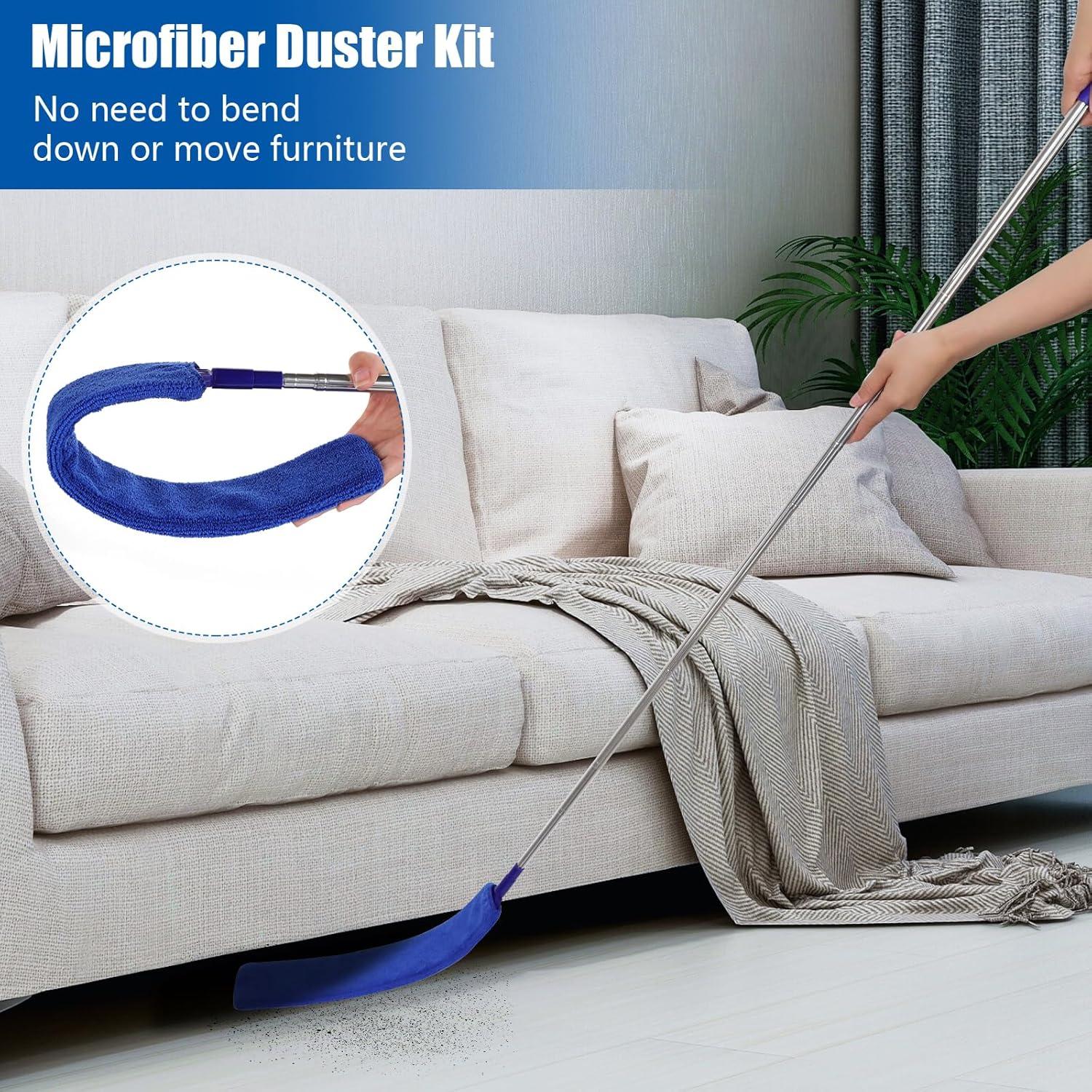 Kit de Limpieza Wlich 9 PCS Microfibra Extensible 254 cm