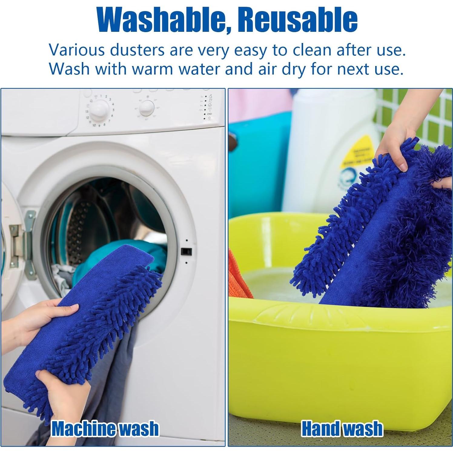 Kit de Limpieza Wlich 9 PCS Microfibra Extensible 254 cm