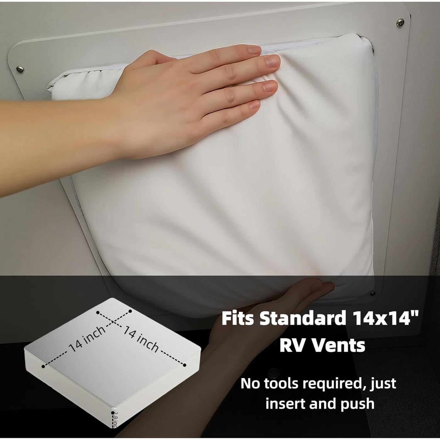 Cubierta de Ventilación de Techo WanDwel 35.56cm Aislante RV