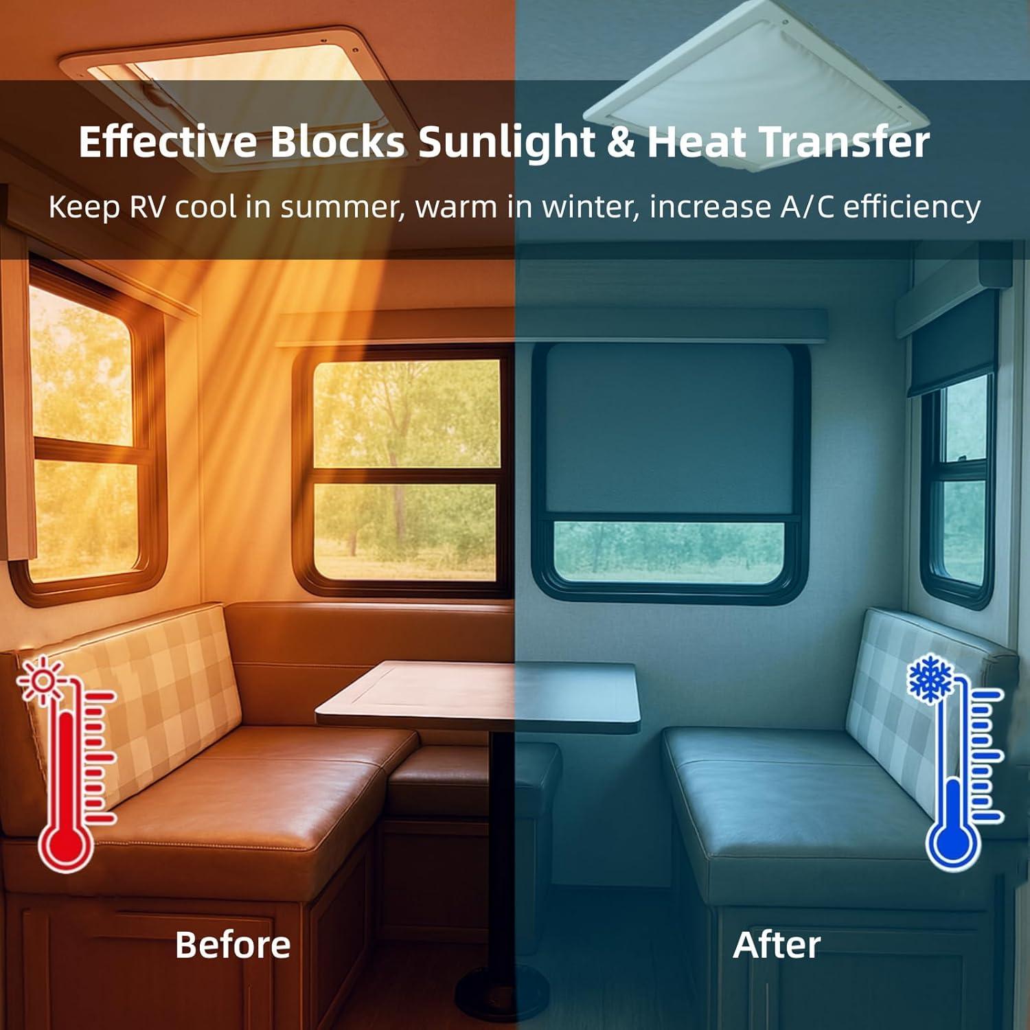 Cubierta de Ventilación de Techo WanDwel 35.56cm Aislante RV