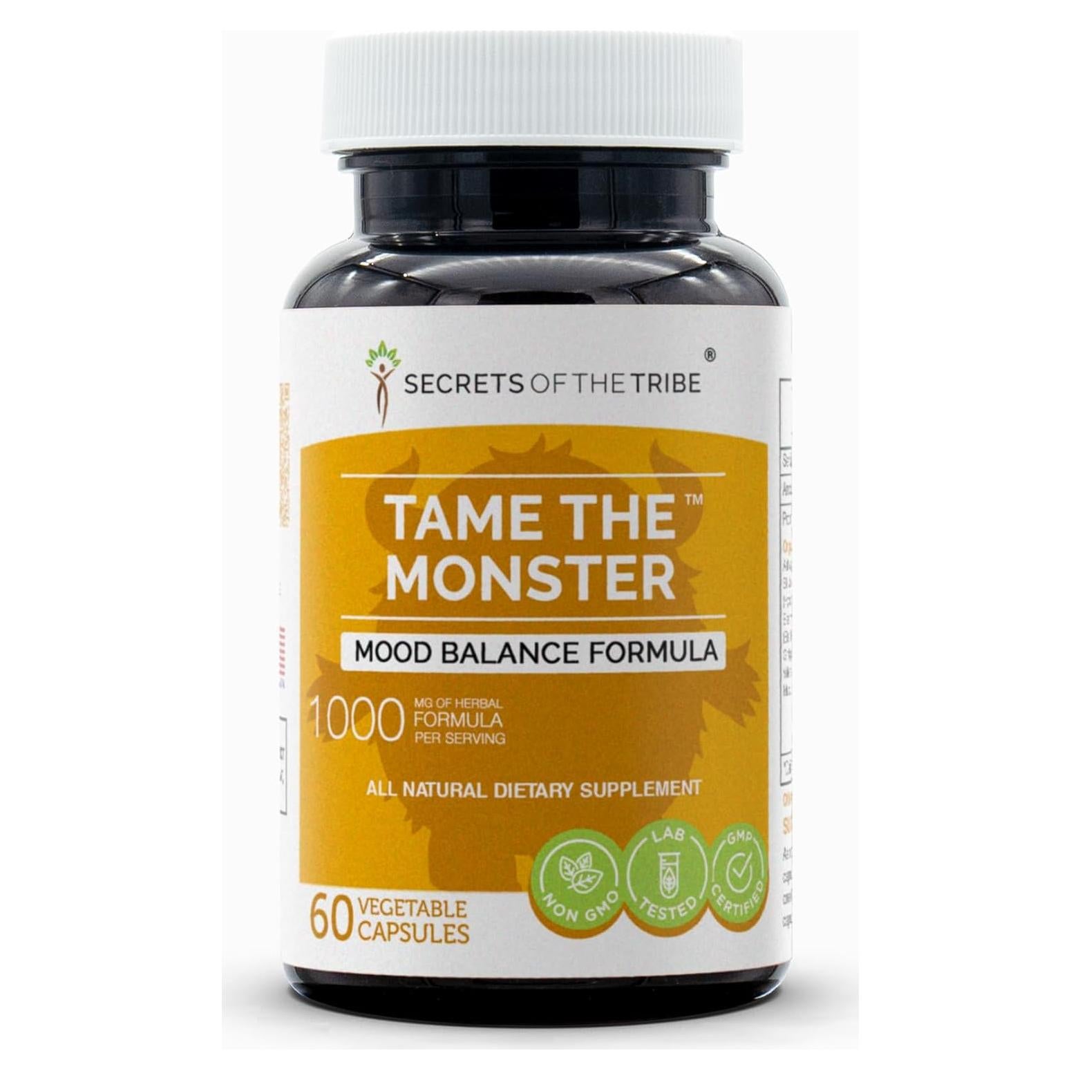 Domina al Monstruo Ashwagandha 1000 mg 60 Cápsulas Naturales