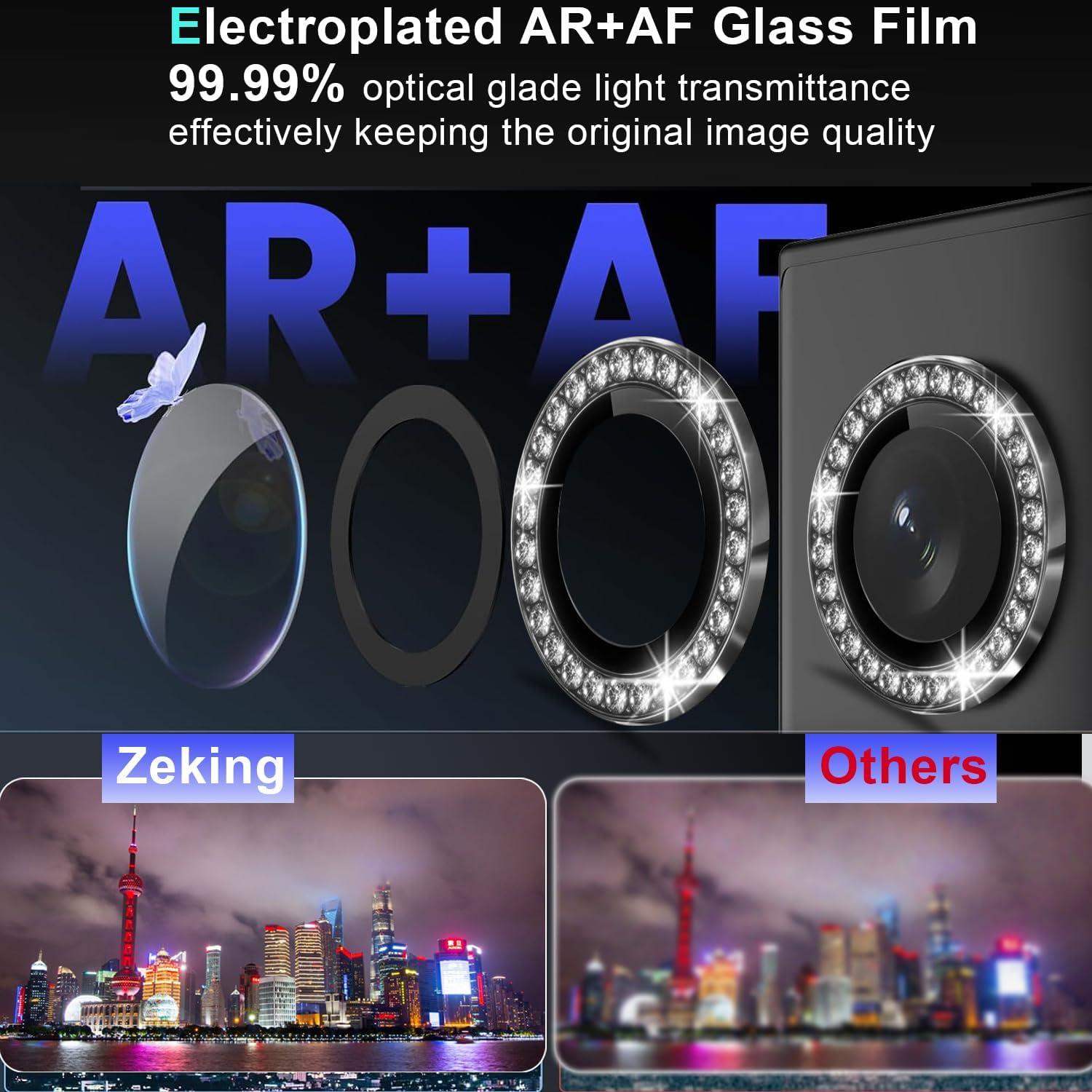 Protector de Lente de Cámara Zeking para Motorola Razr 60 Ultra