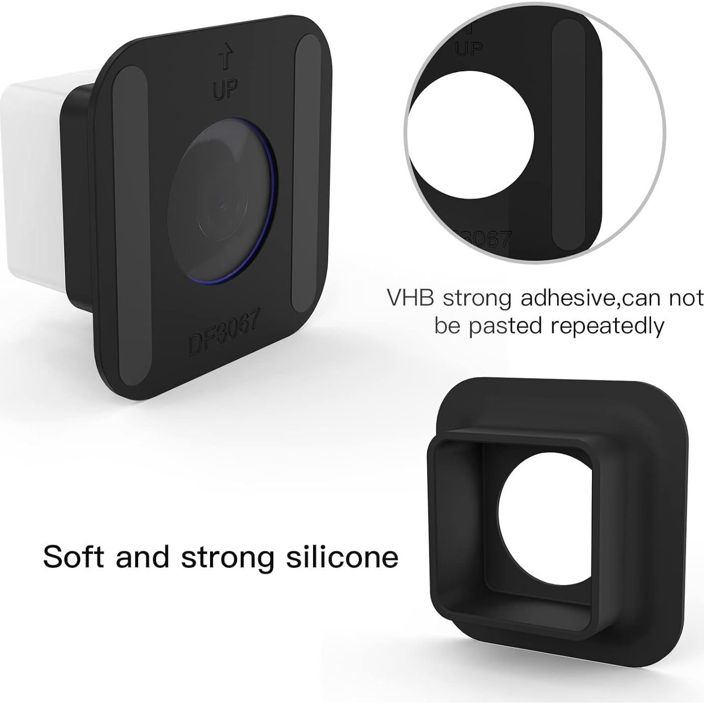 Soporte de Ventana HOLACA para Wyze Cam OG - 2 Paquete Negro