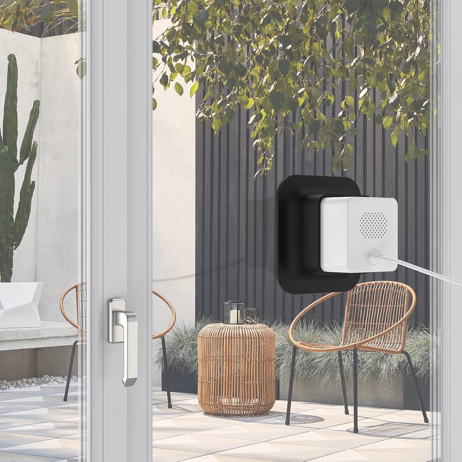 Soporte de Ventana HOLACA para Wyze Cam OG - 2 Paquete Negro