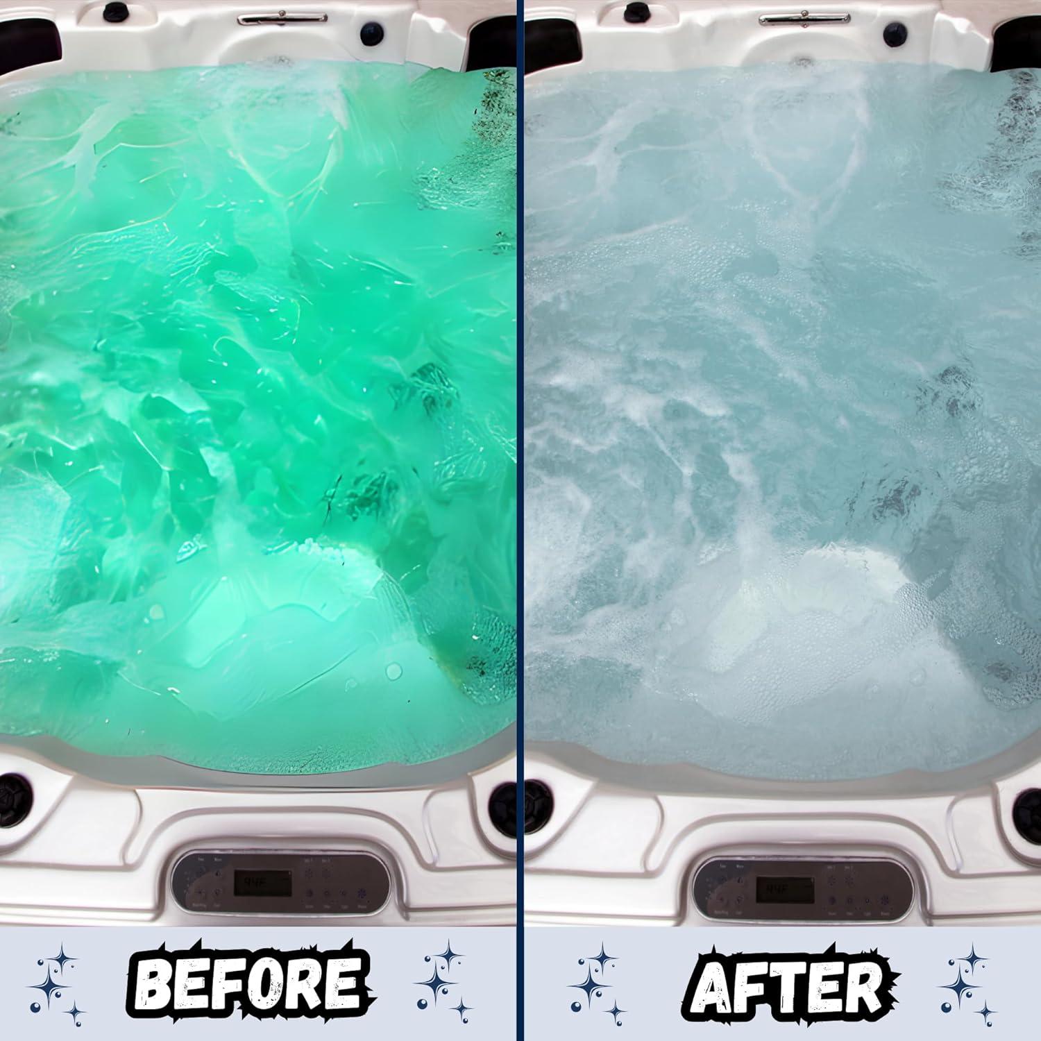 Limpiador de Baños Hidromasaje AhhSome 1 Galón 64 Limpiezas