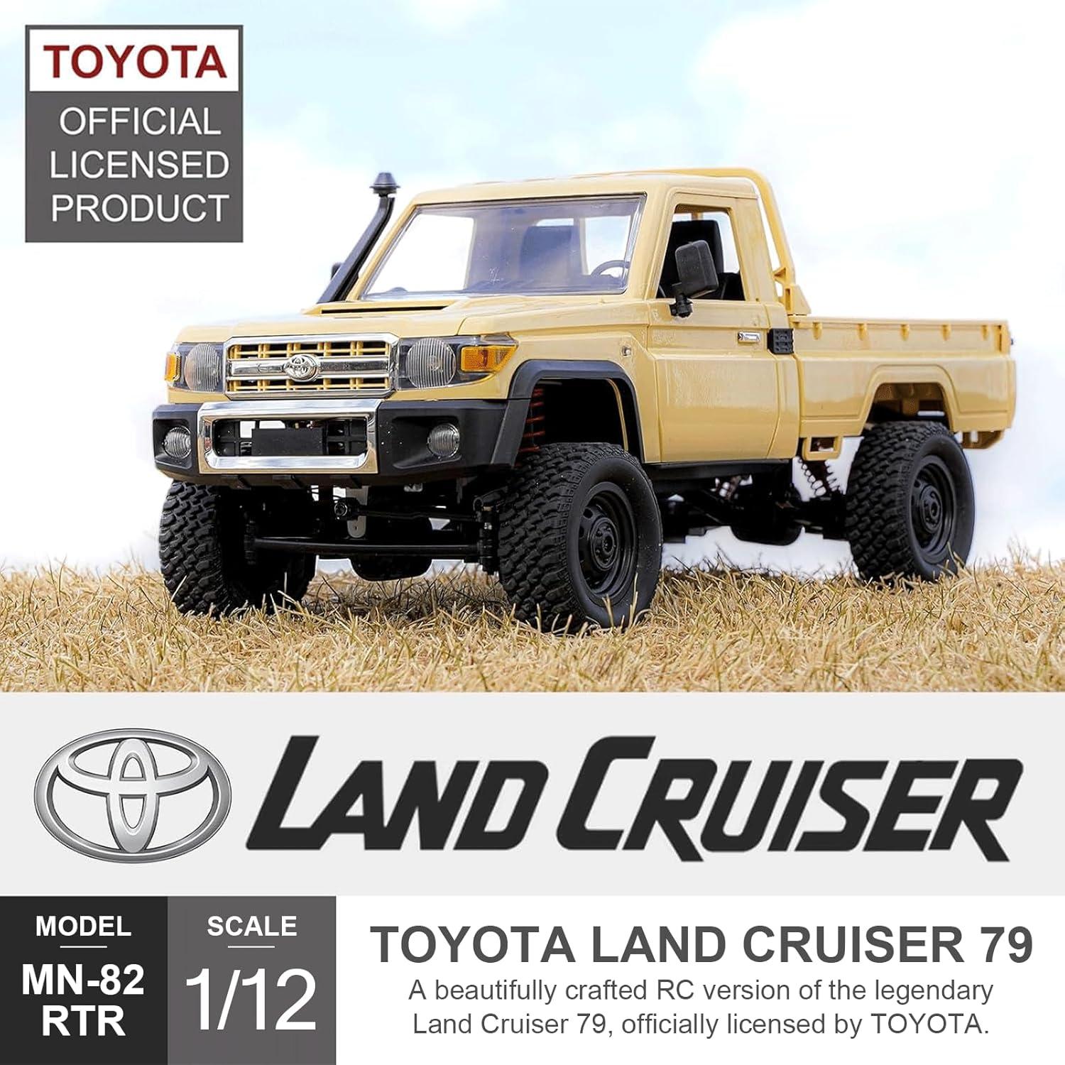 Camión RC 1/12 Toyota Land Cruiser 79 RAYWOOD 4x4 Rojo