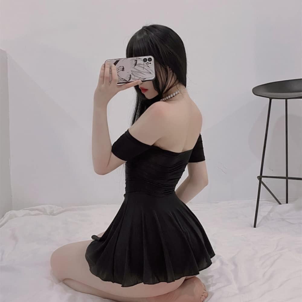 Vestido de Noche Sexy SINROYEE de Seda para Mujeres - Talla Única