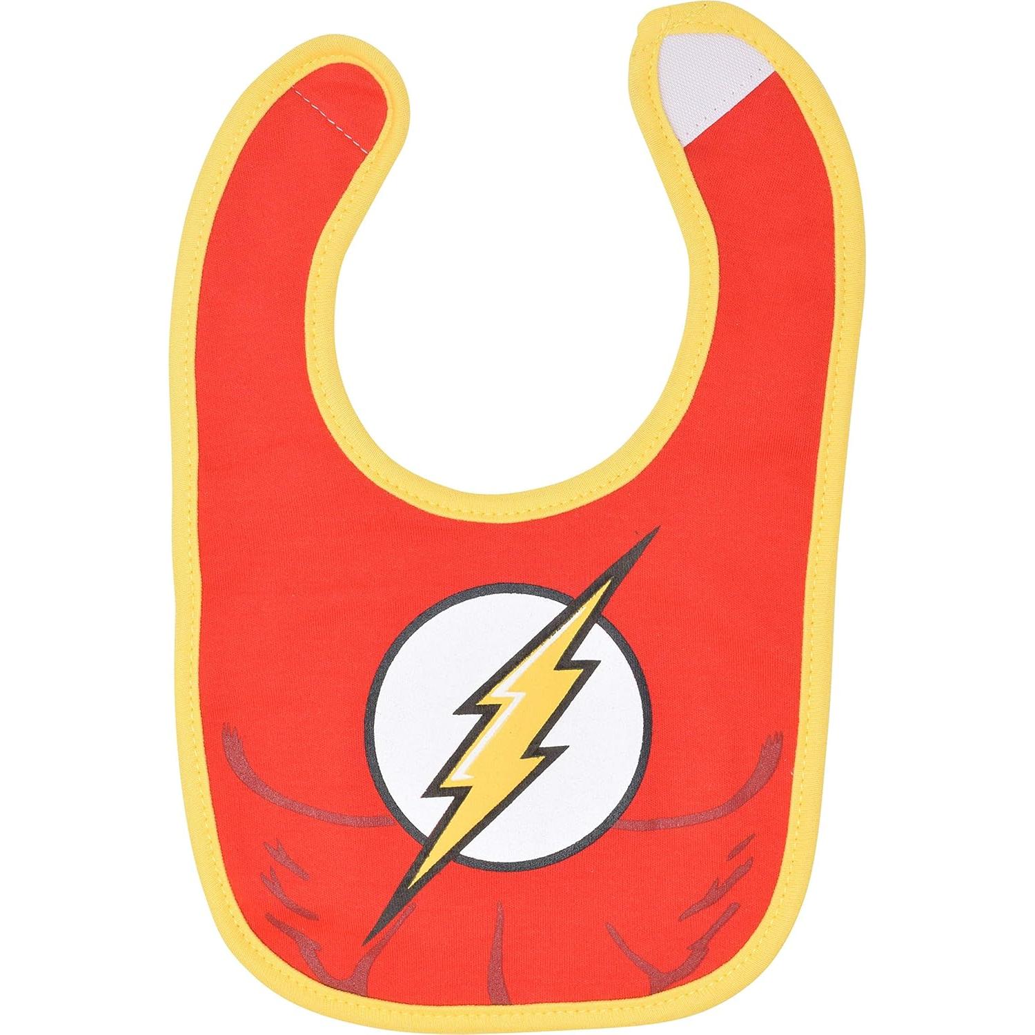 Baberos para Bebés Warner Bros Liga de la Justicia 6 Pcs