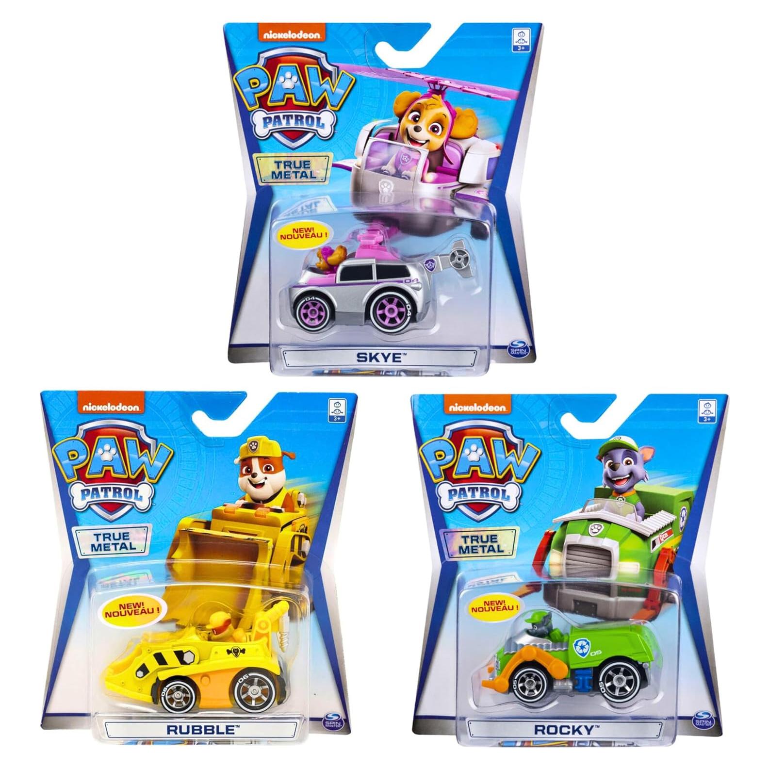 Vehículo de Juguete Coleccionable Paw Patrol - Skye y Rubble