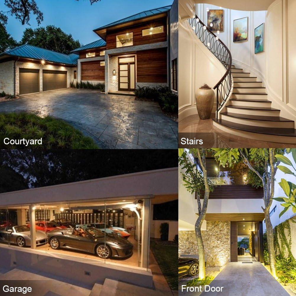 Bombilla LED Aukora 12W E26 con Sensor de Movimiento Blanco Cálido