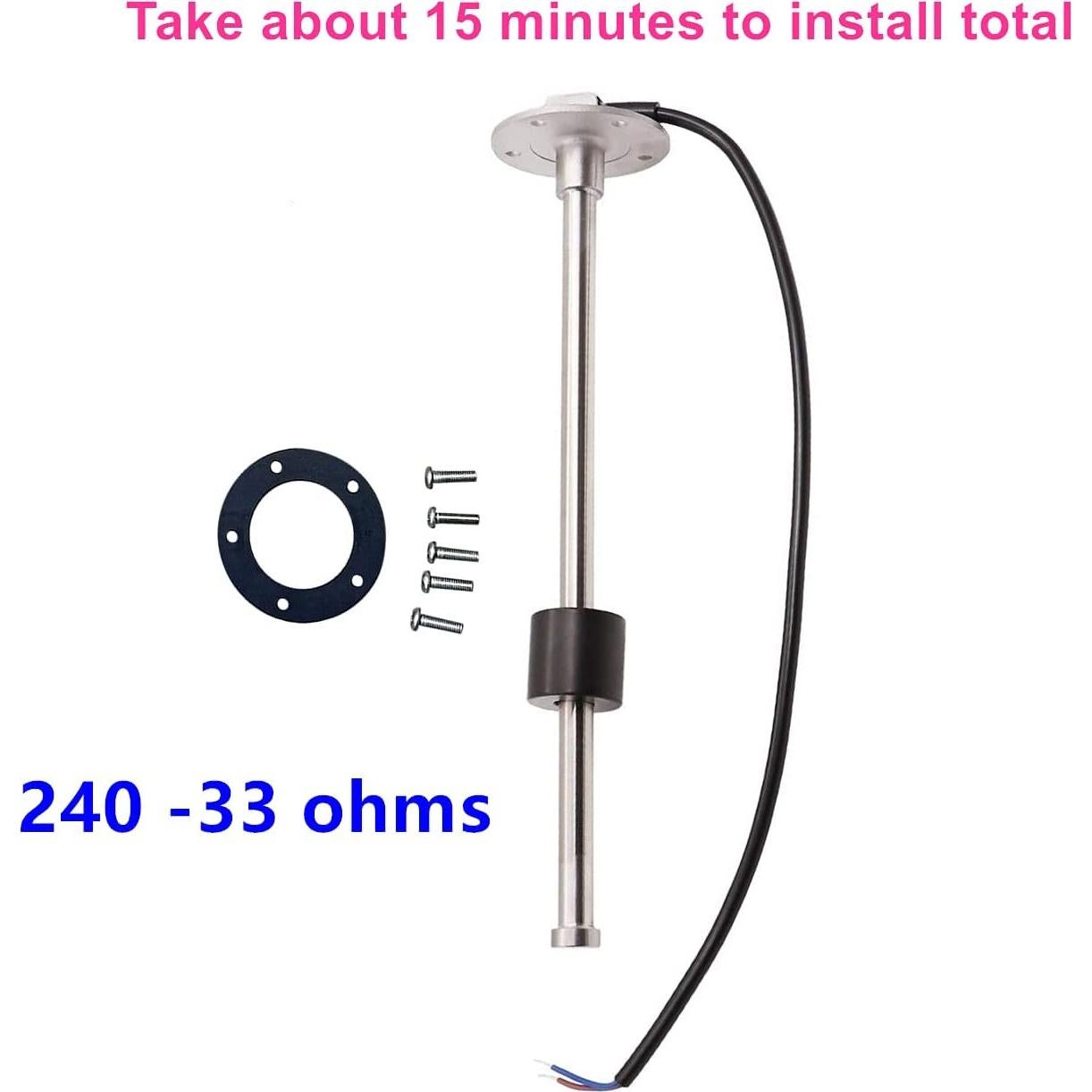 Unidad de Envió de Combustible AODITECK 100mm 240-33 Ohmios