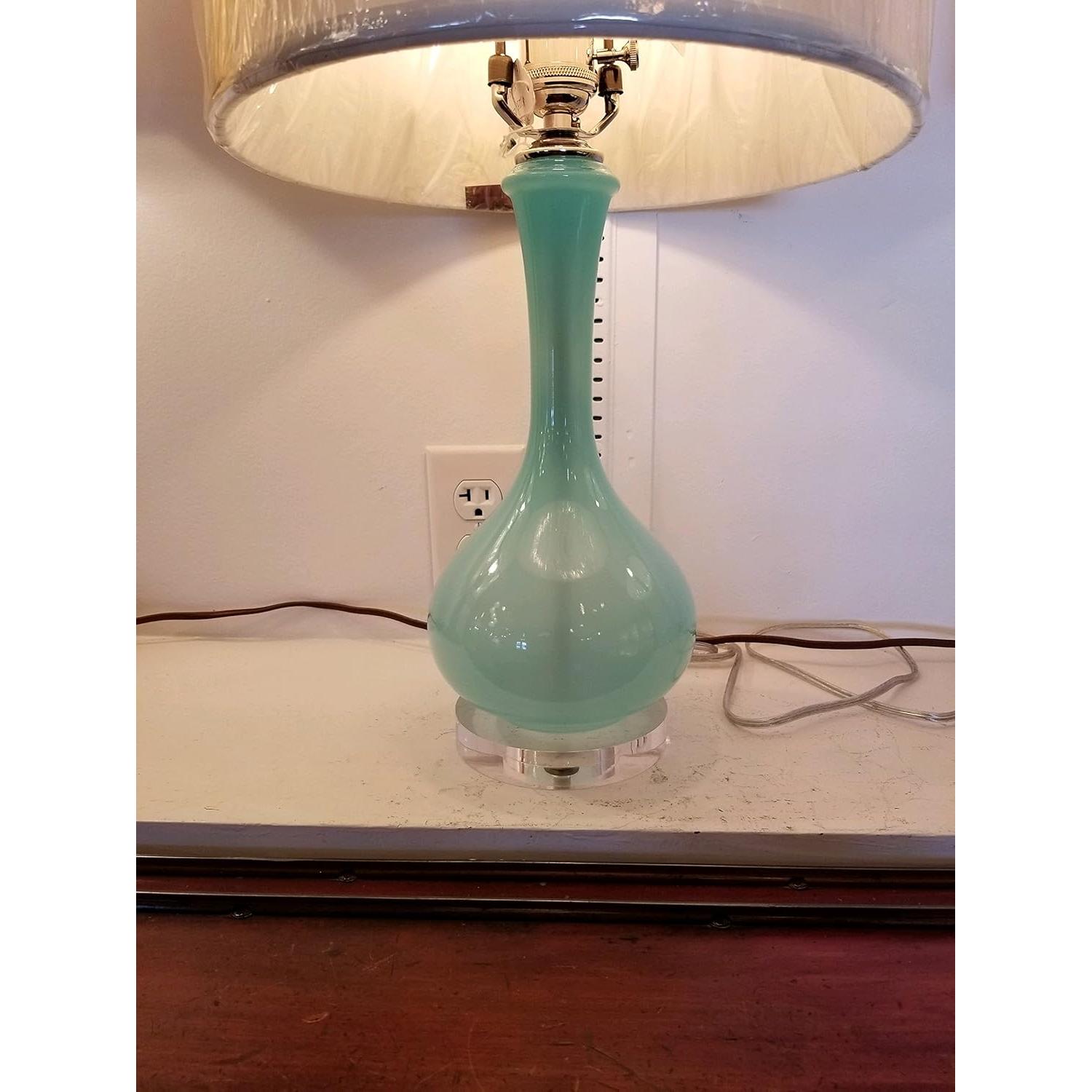 Base de lámpara B&P® 10 cm acrílico transparente con canal