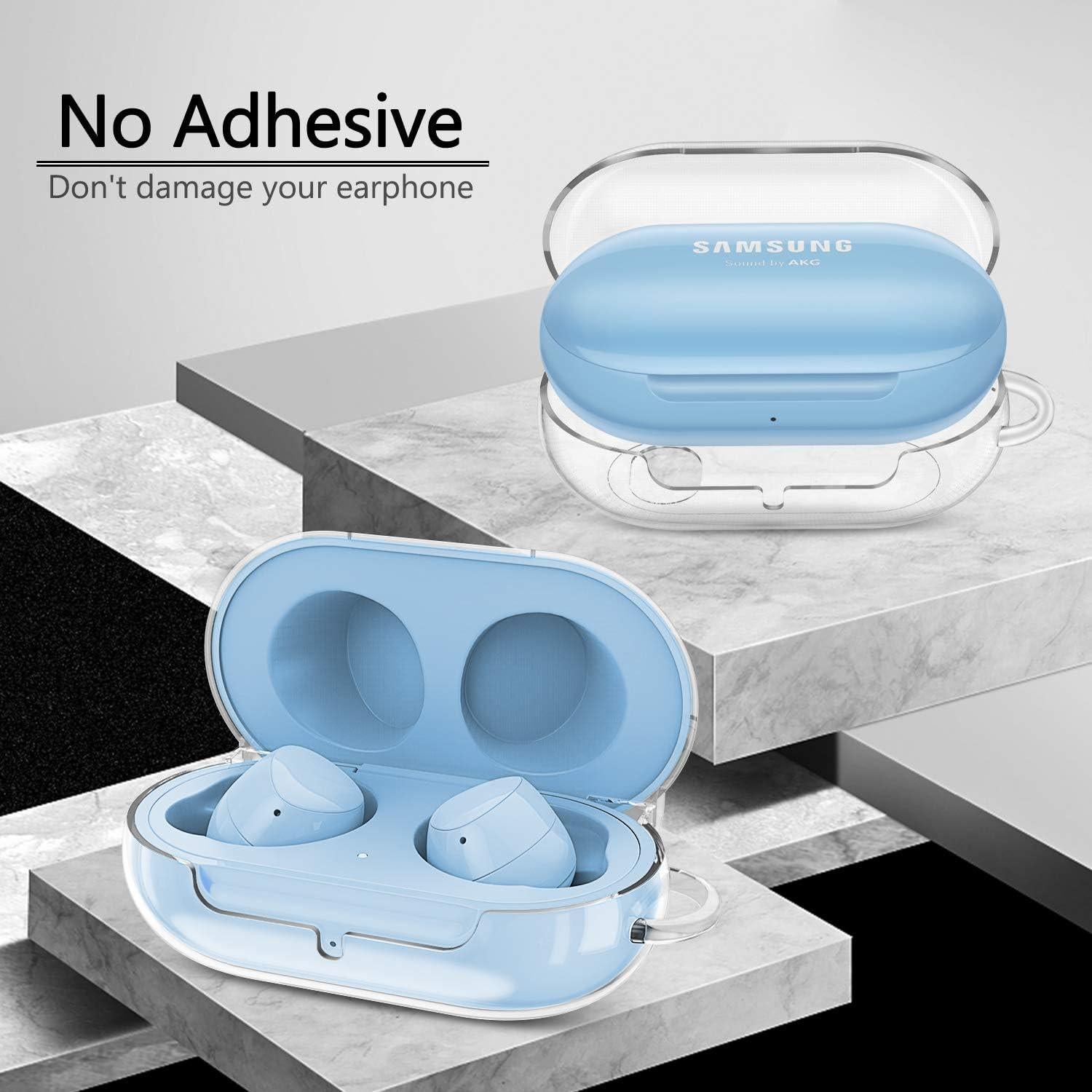 Funda Dura Fintie para Galaxy Buds Plus/2019 - Transparente