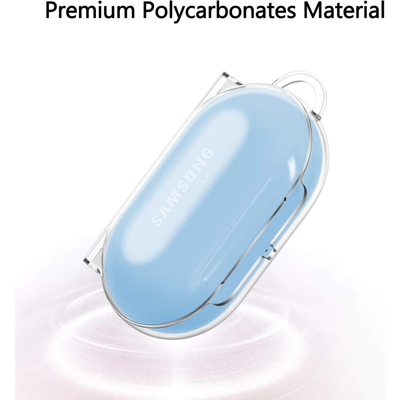 Funda Dura Fintie para Galaxy Buds Plus/2019 - Transparente