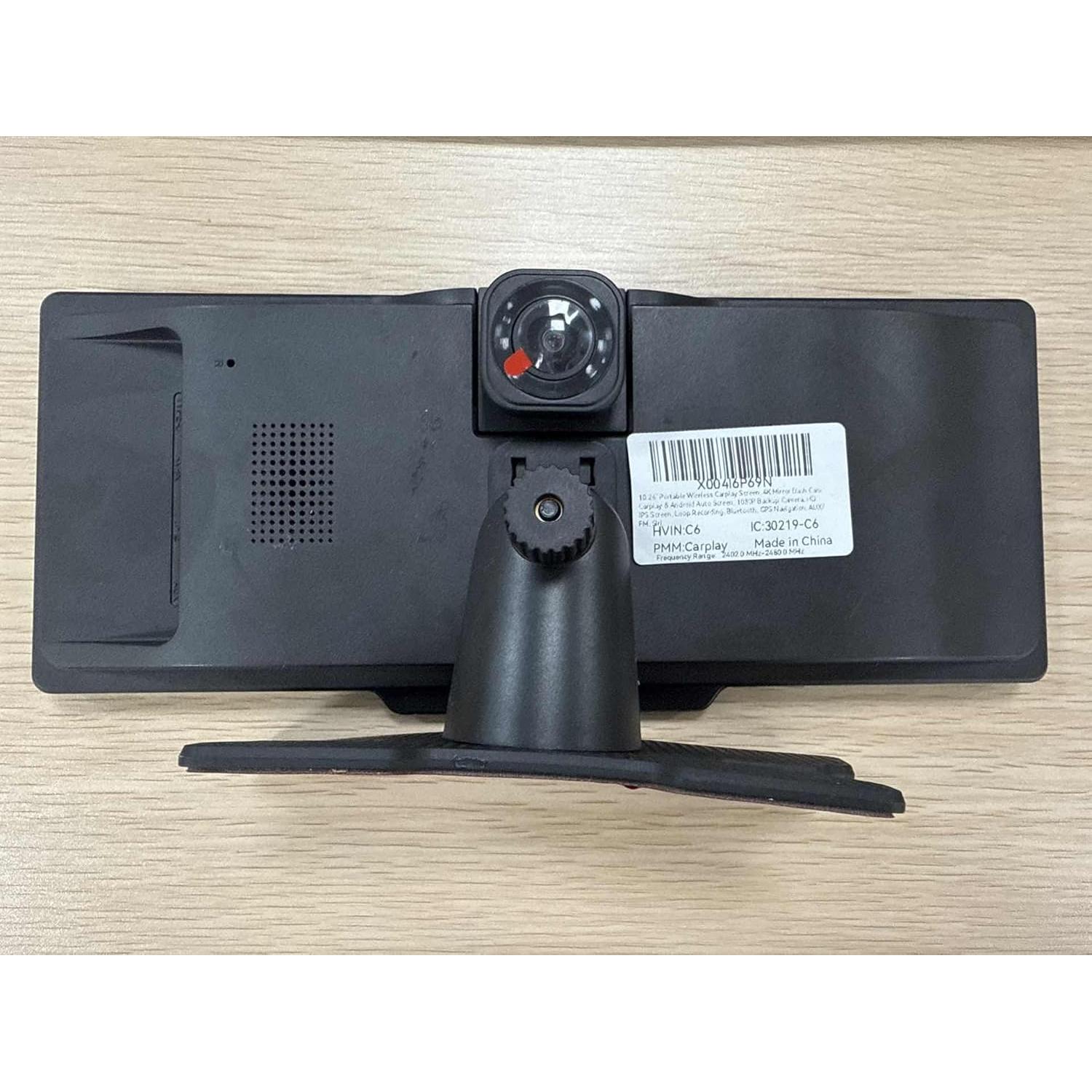 Estéreo Inalámbrico HD Veralady 10.26" con CarPlay y Android Auto