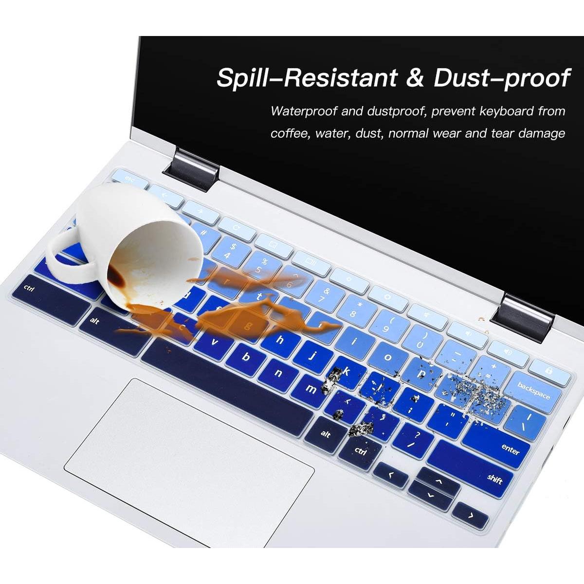 Cubierta de Teclado CaseBuy para Lenovo Chromebook 11.6" y 13"