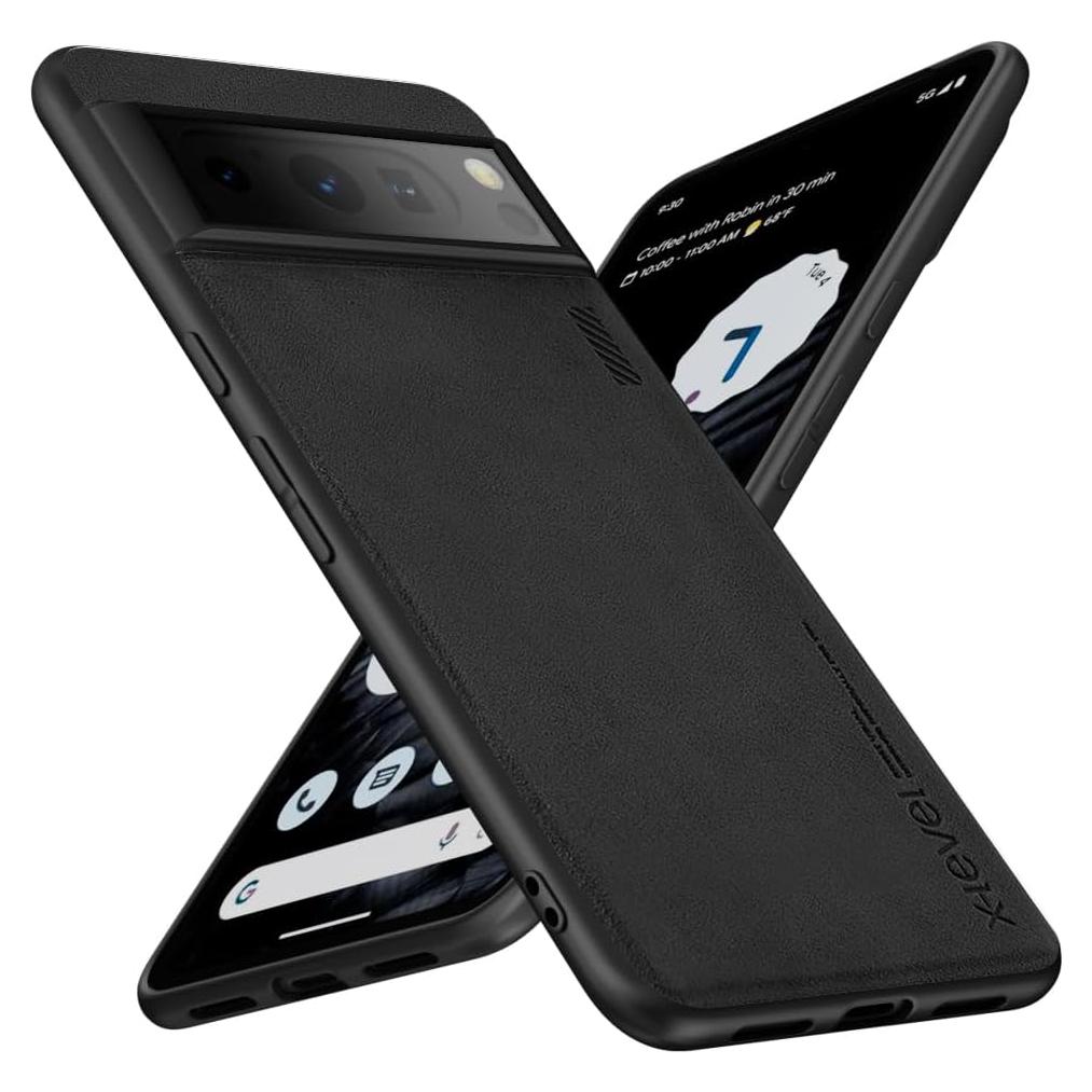 Funda X-level para Google Pixel 8 - Protección delgada negra
