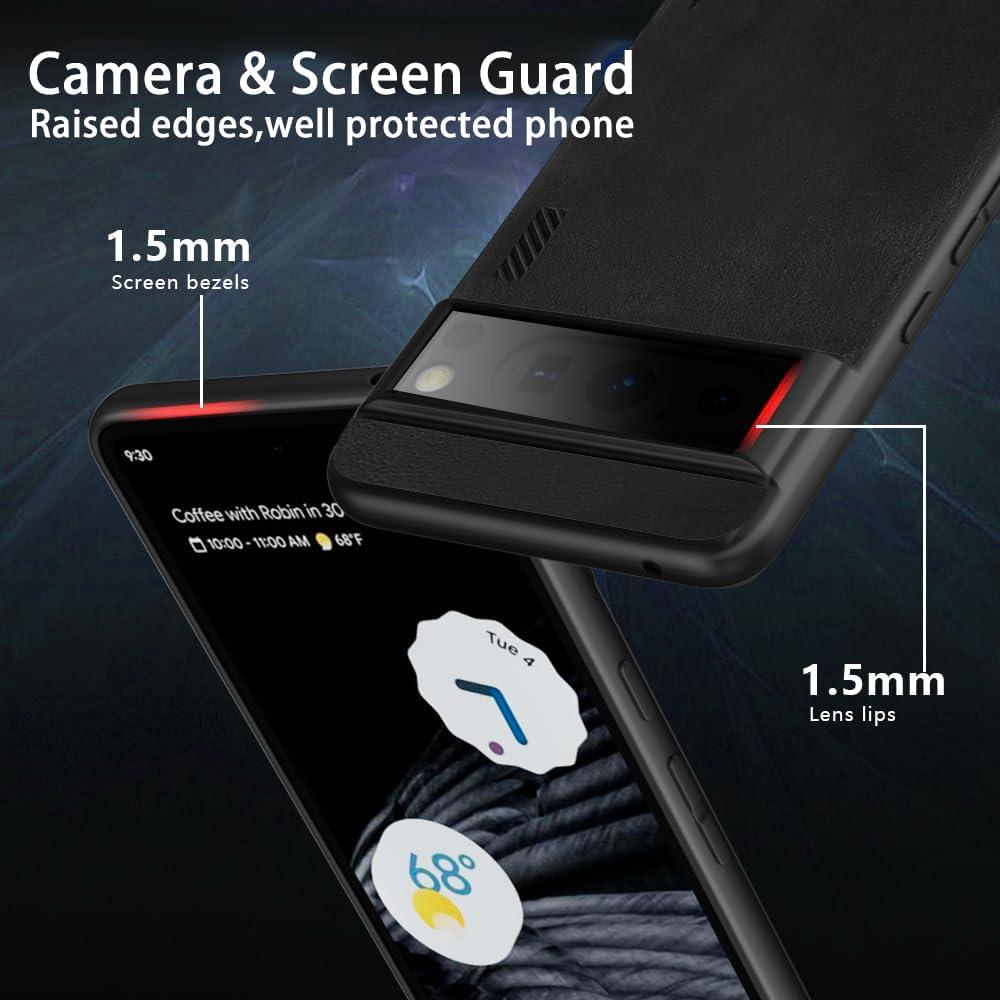 Funda X-level para Google Pixel 8 - Protección delgada negra