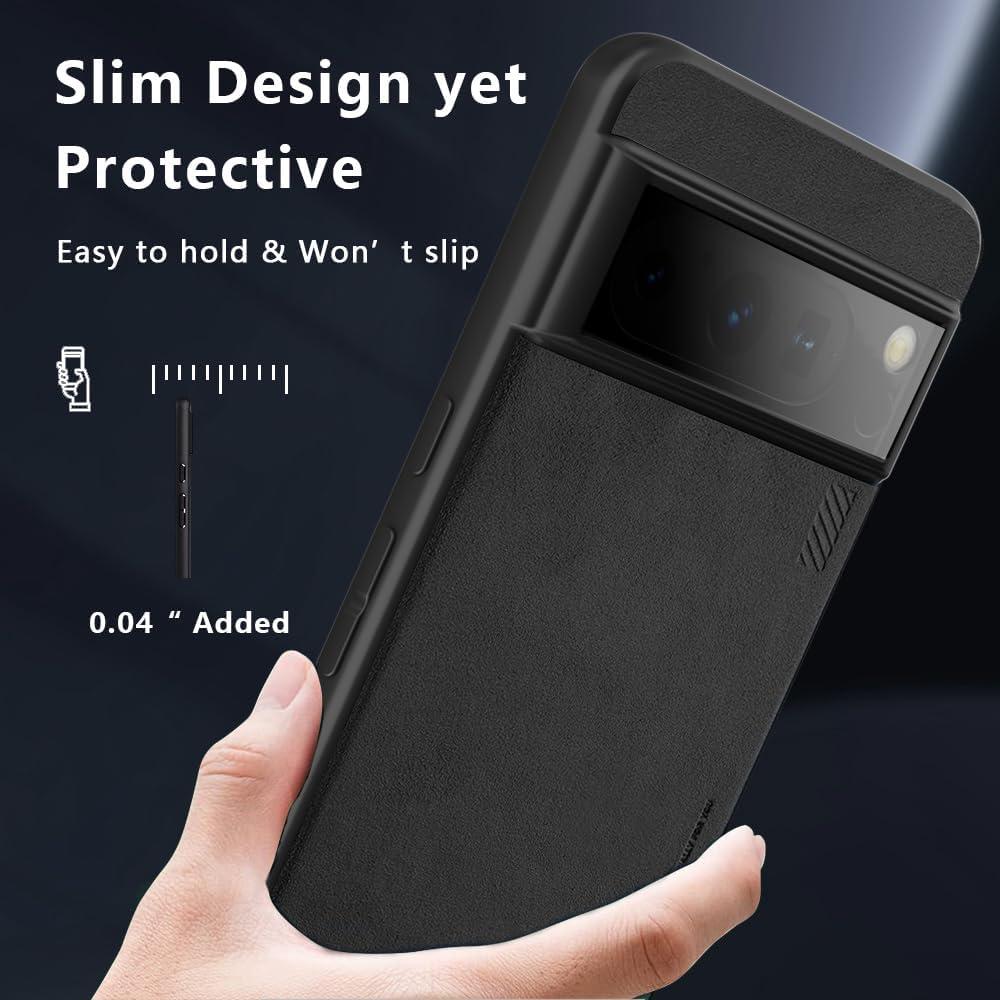 Funda X-level para Google Pixel 8 - Protección delgada negra