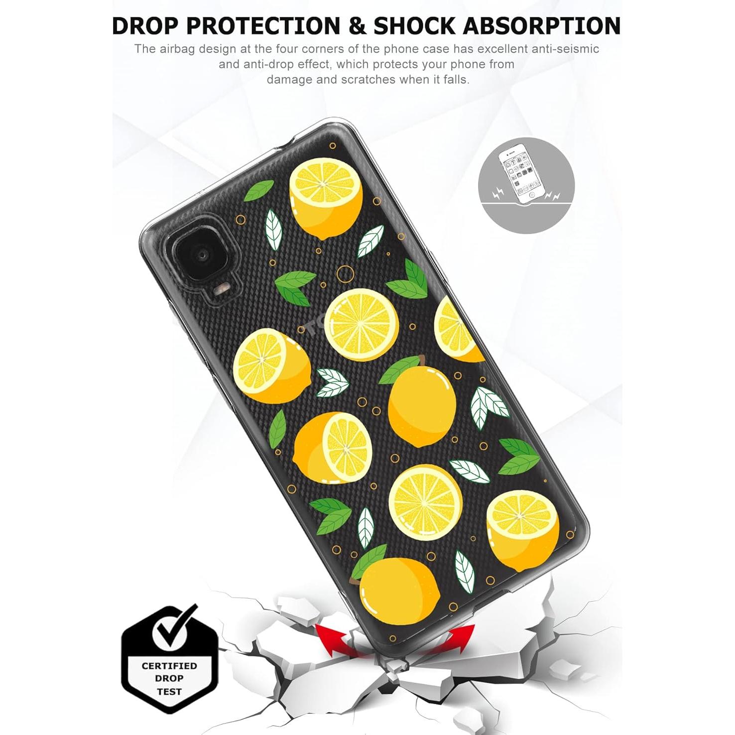 Funda Gel TPU Claro Alcatel TCL A3 A509DL y TCL A30 3 Unidades