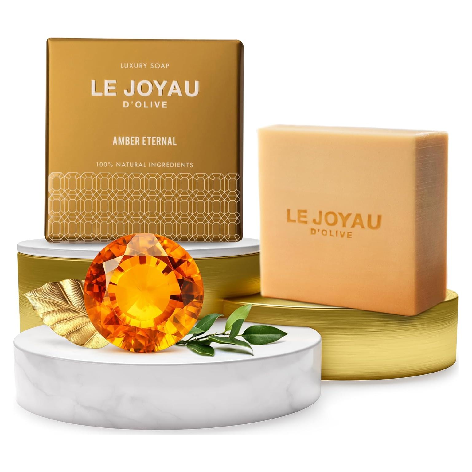 Jabón Natural Sin Perfume LE JOYAU D'OLIVE 100% Natural 109g