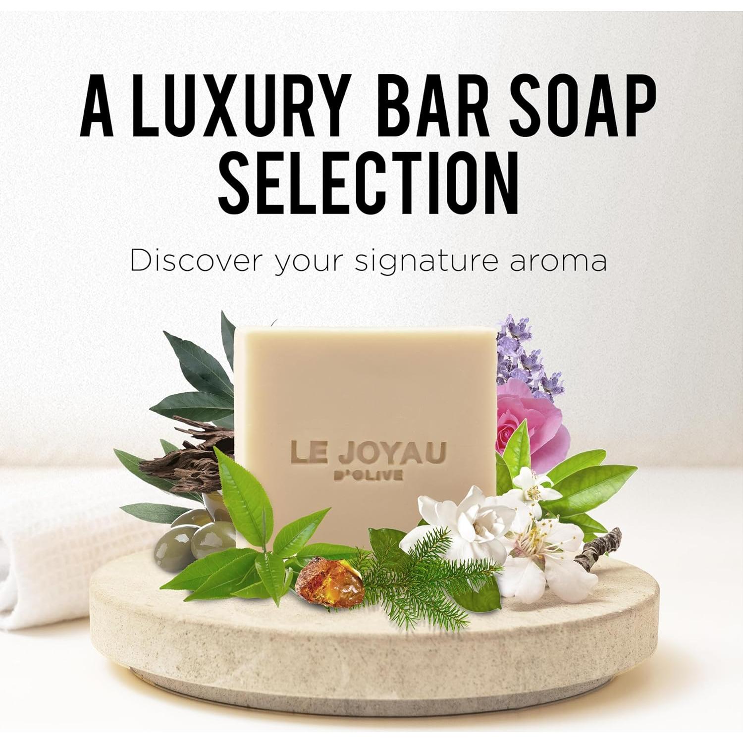 Jabón Natural Sin Perfume LE JOYAU D'OLIVE 100% Natural 109g