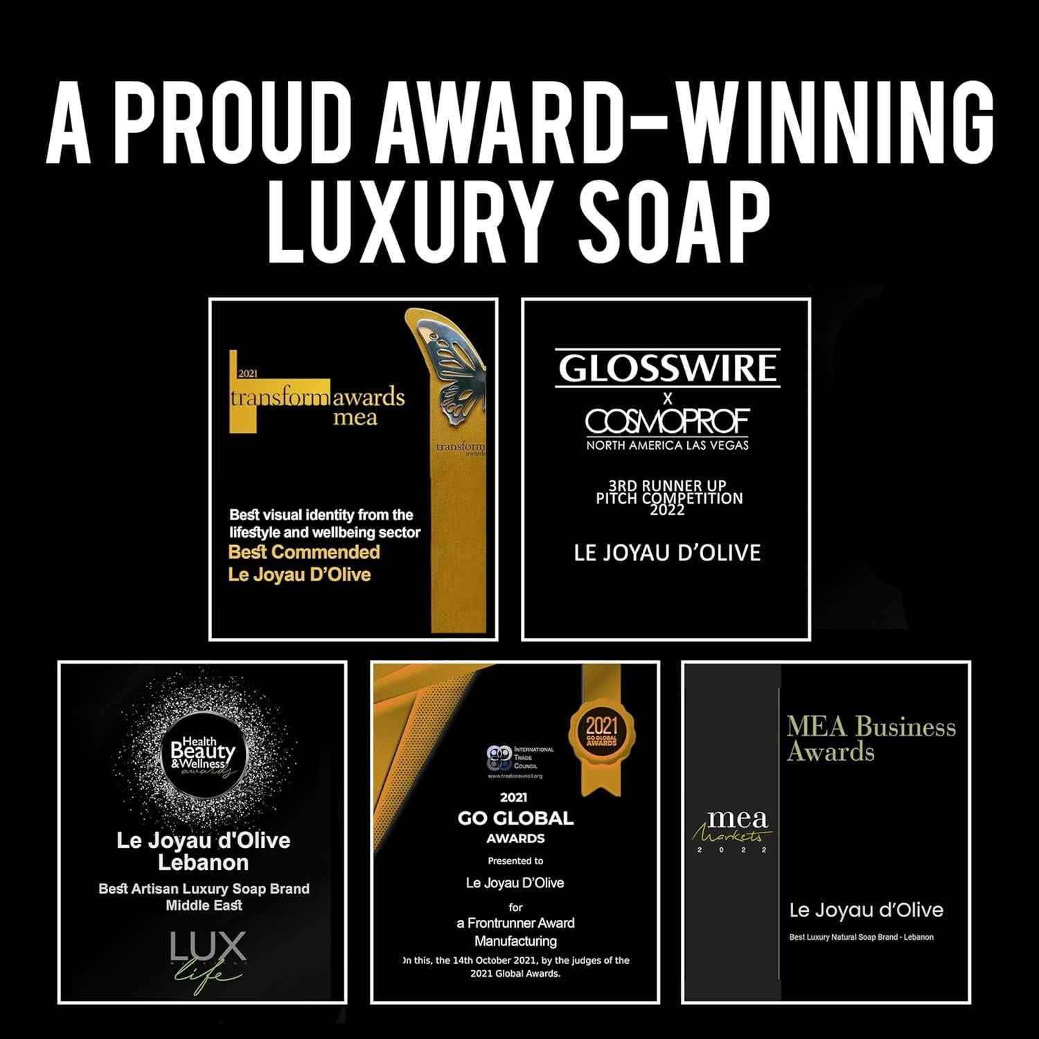 Jabón Natural Sin Perfume LE JOYAU D'OLIVE 100% Natural 109g