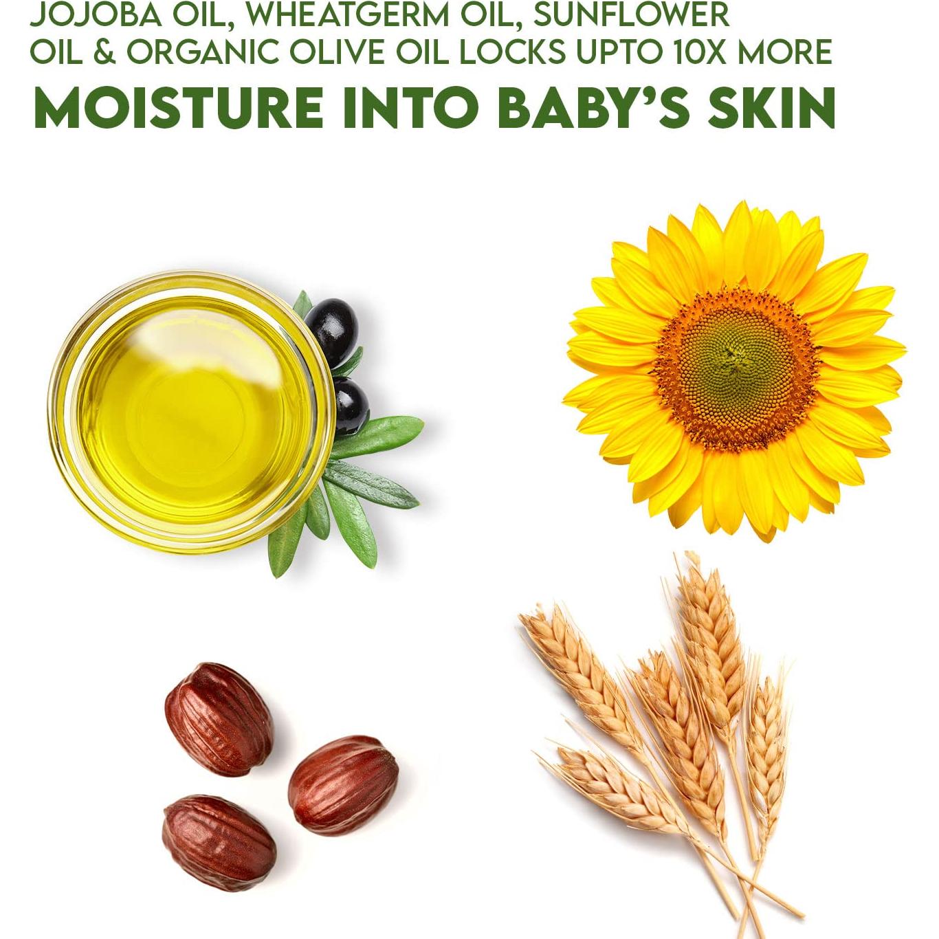 Aceite Hidratante para Bebé WBM 130ml - Natural y Sin Químicos