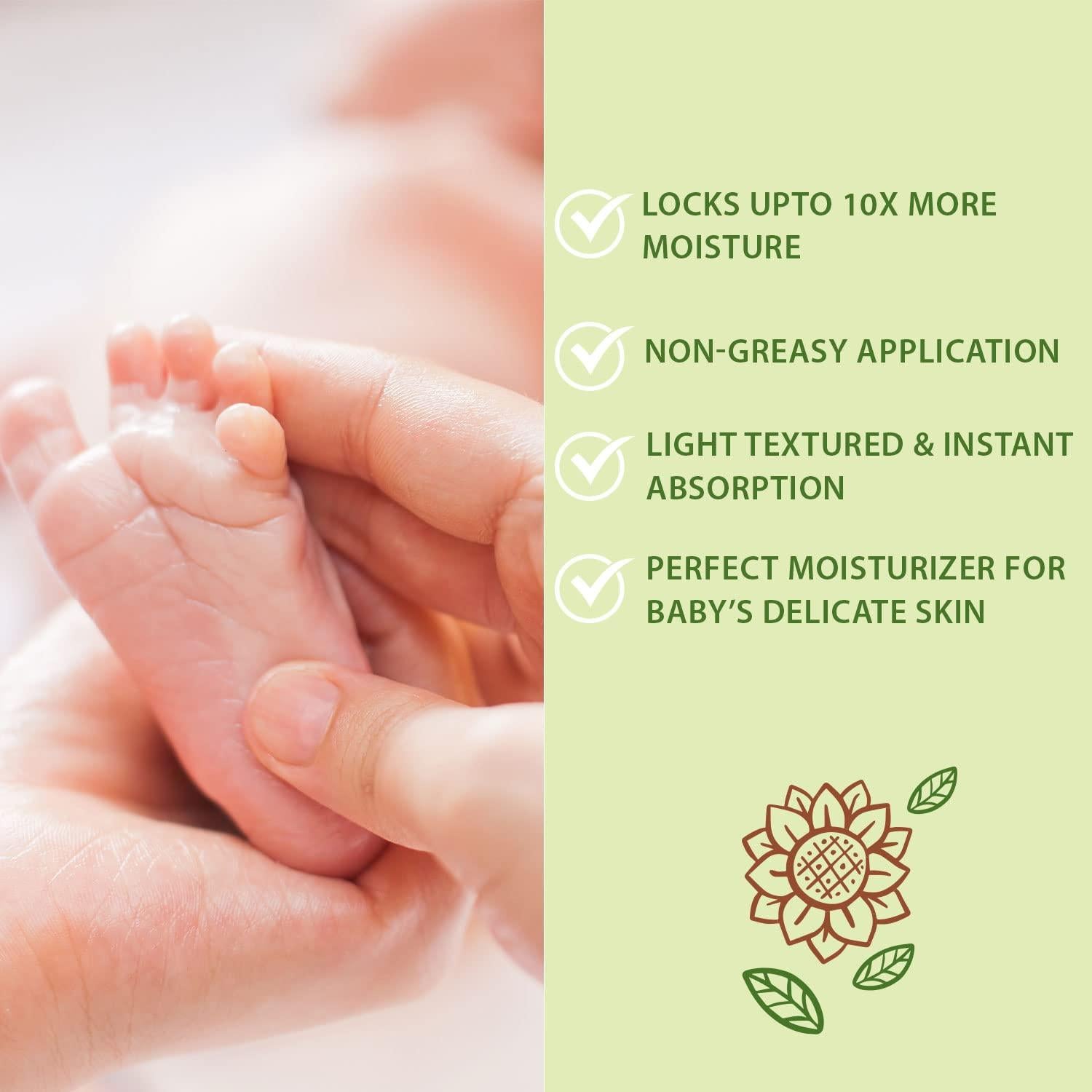 Aceite Hidratante para Bebé WBM 130ml - Natural y Sin Químicos