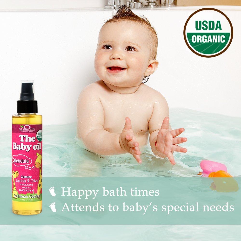 Aceite Orgánico para Bebés US Organic 135ml Coco Caribeño