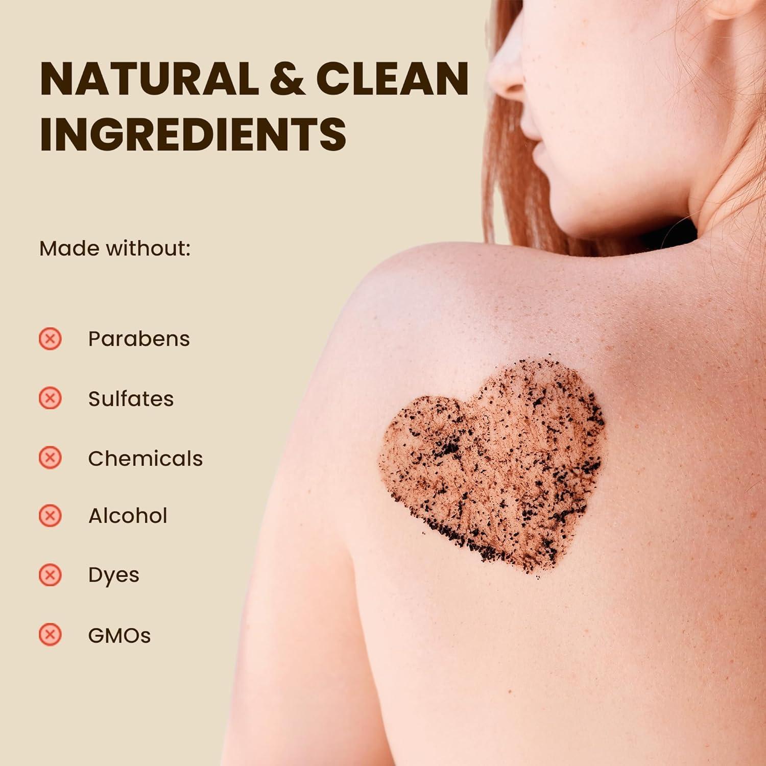 Exfoliante Corporal de Café Orgánico Brew Blossom 227 g - Hidratante