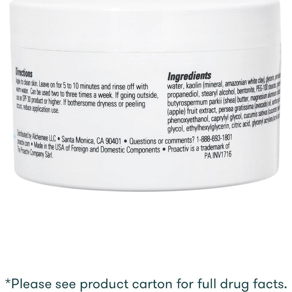 Máscara Facial de Arcilla Proactiv 89 ml - Hidratante y Purificante