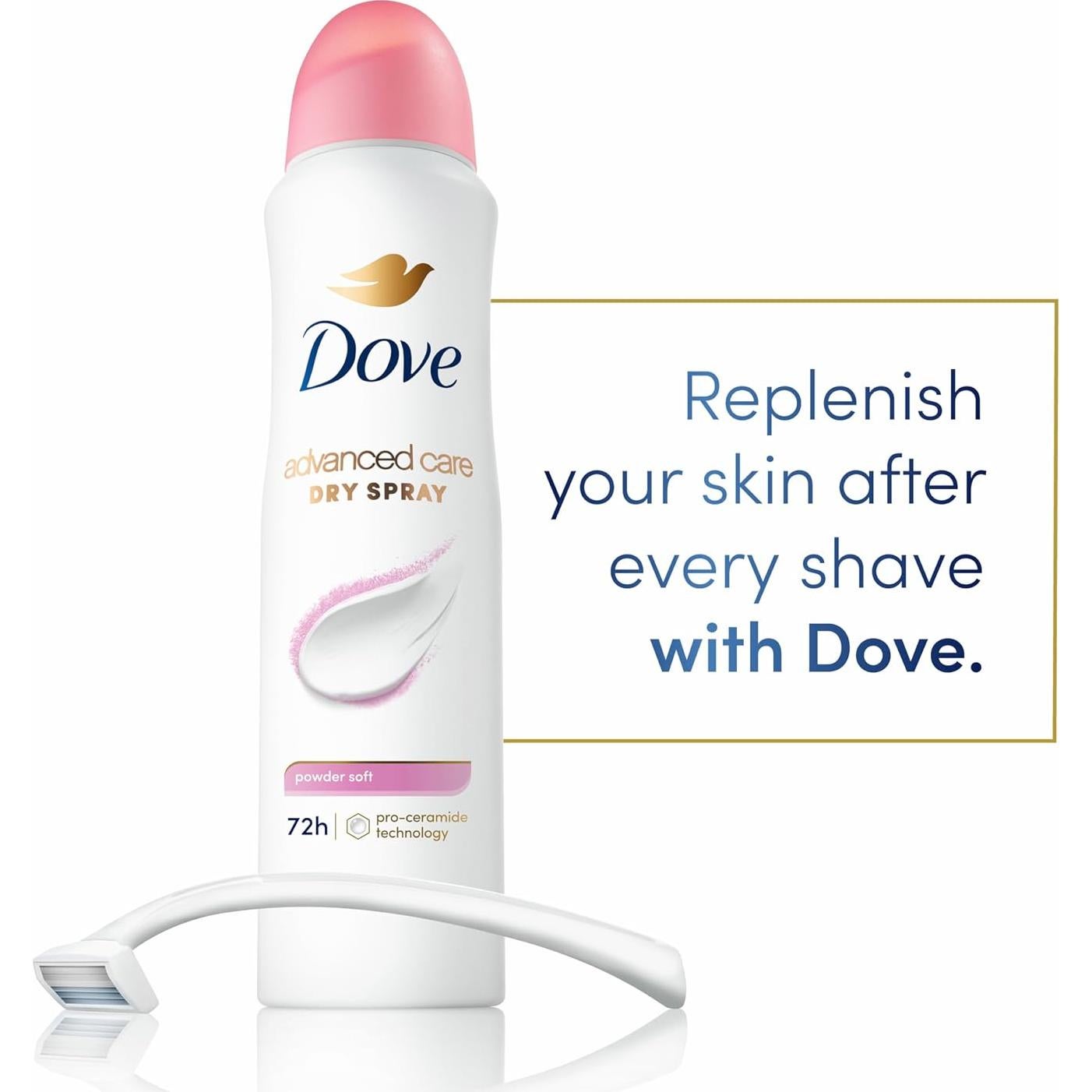 Desodorante Antitranspirante Spray Dove Cuidado Avanzado 450g