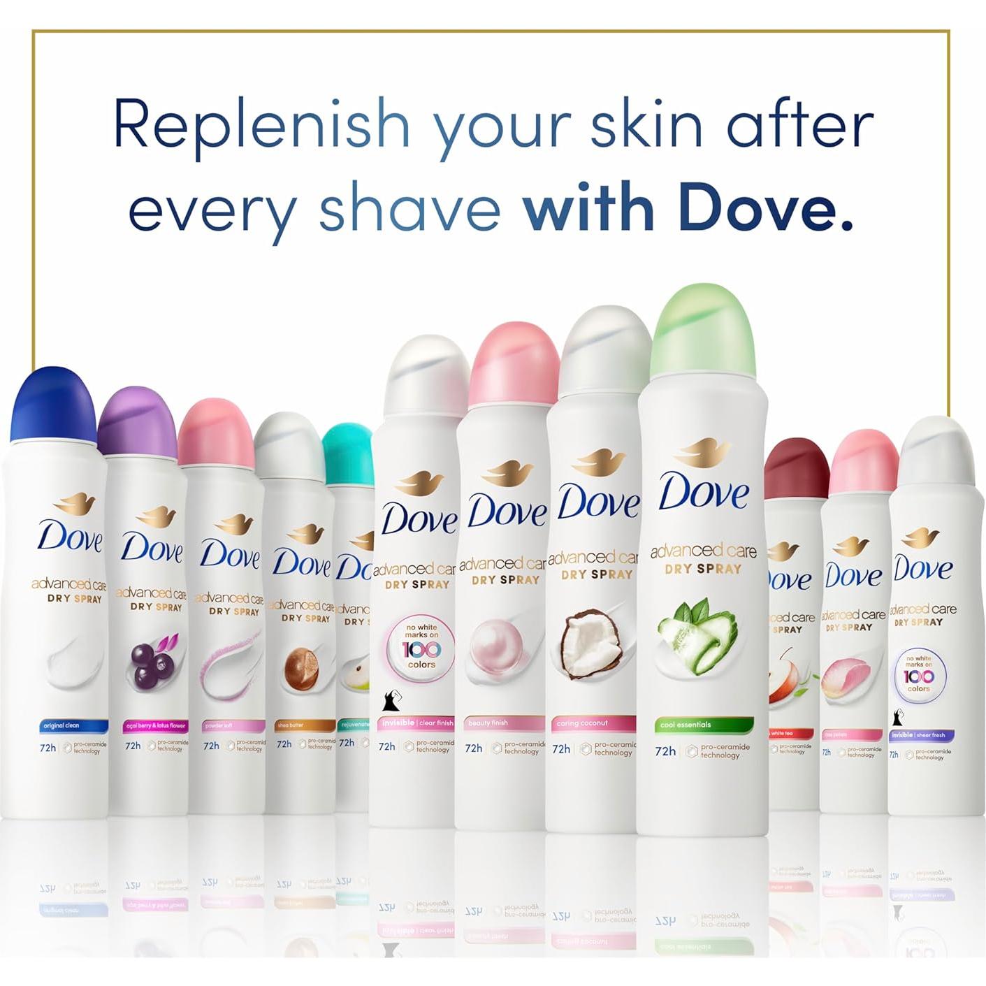 Desodorante Antitranspirante Spray Dove Cuidado Avanzado 450g