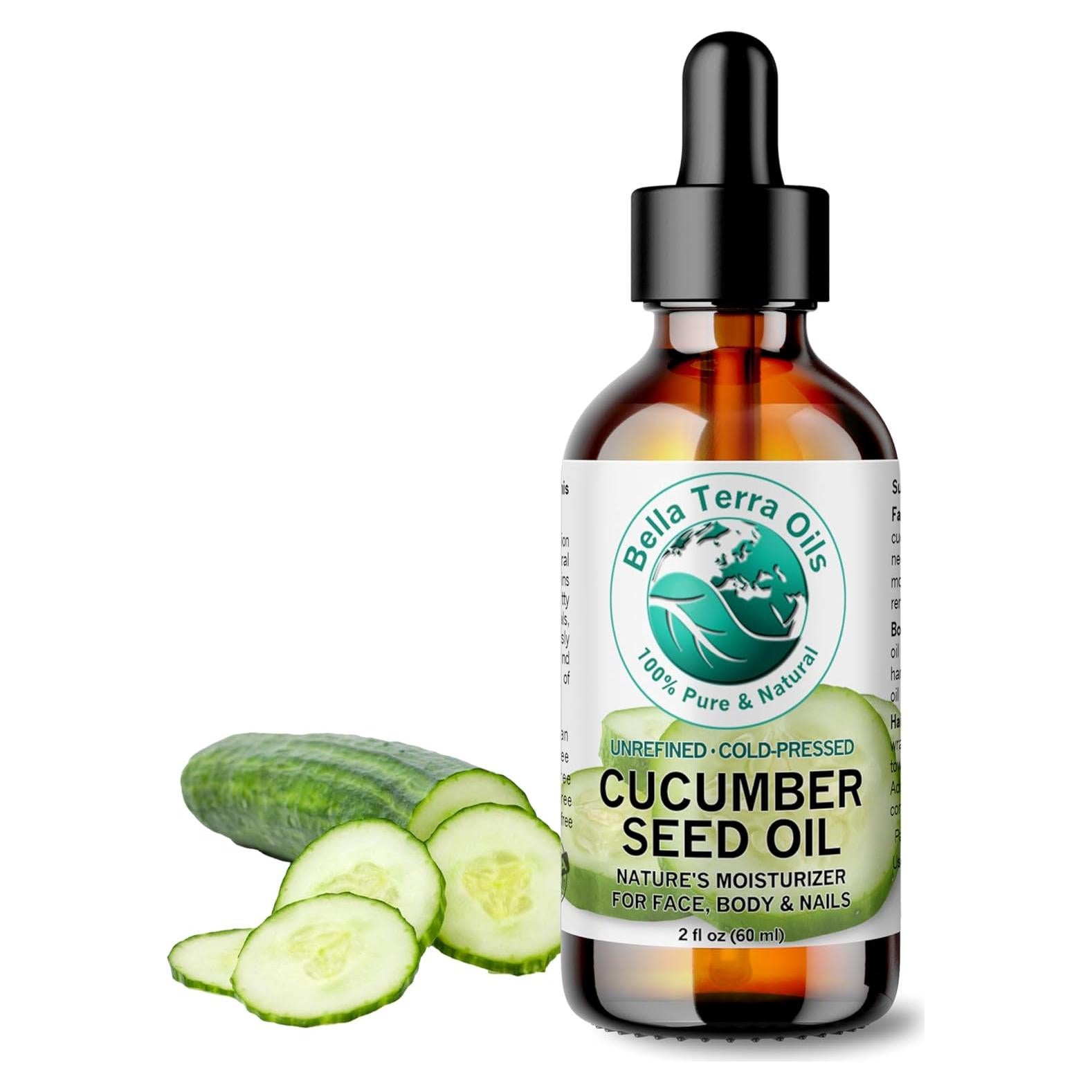 Aceite de Semilla de Pepino Bella Terra 59 ml - Hidratante Piel