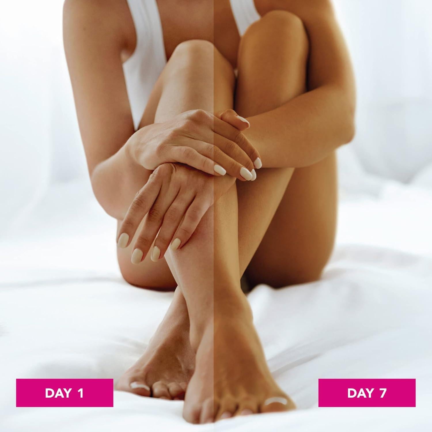 Loción Autobronceadora Jergens Natural Glow 212 g - Hidratante Diario Medio a Oscuro