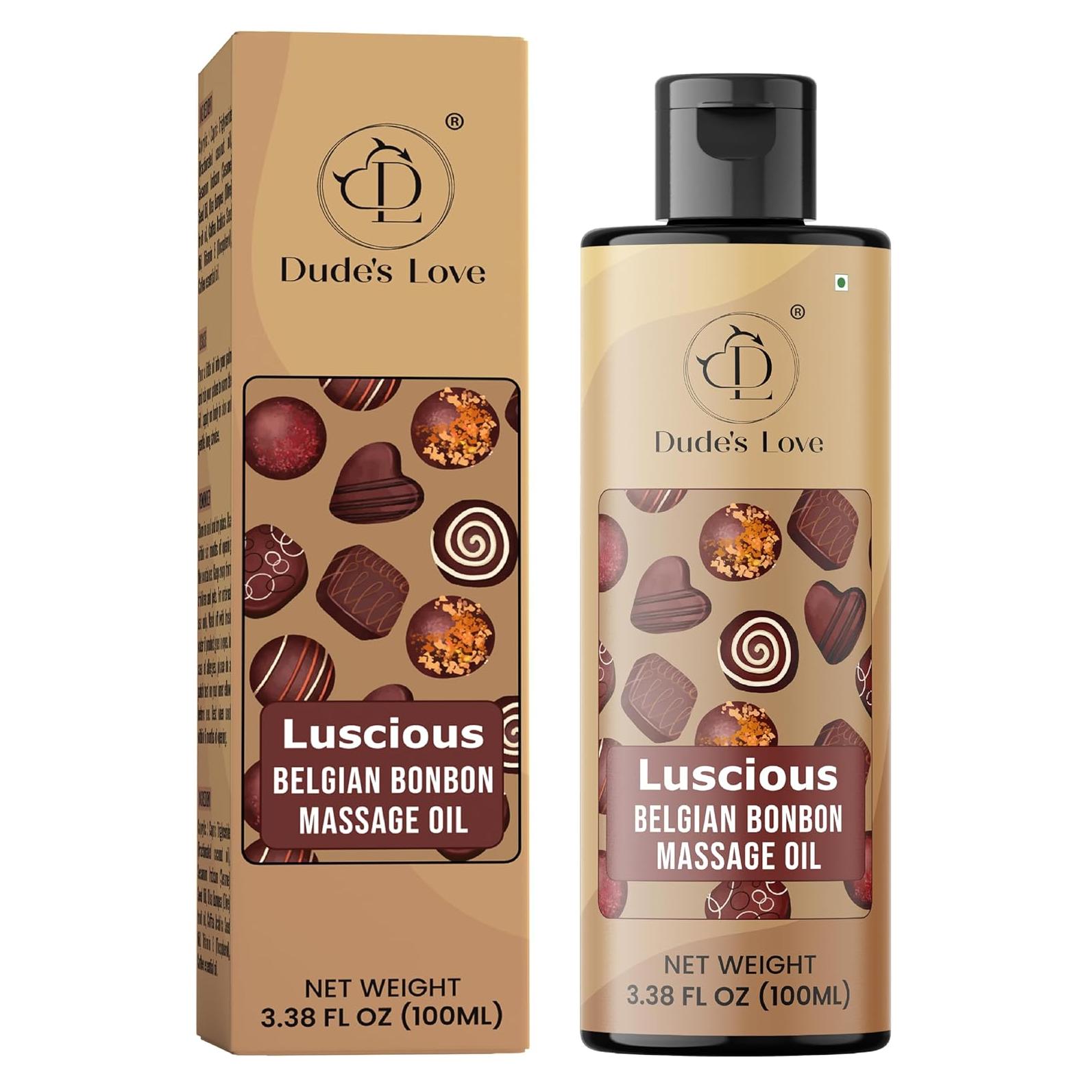 Aceite de Masaje Belgian Bonbon Dude 100ml - Aroma Natural