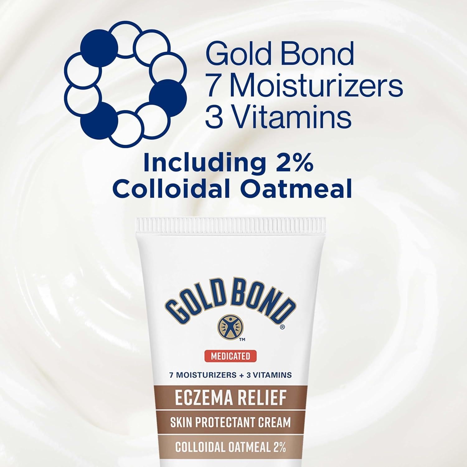 Crema Gold Bond Medicada para Eczema 226.8 g - Alivio Picazón