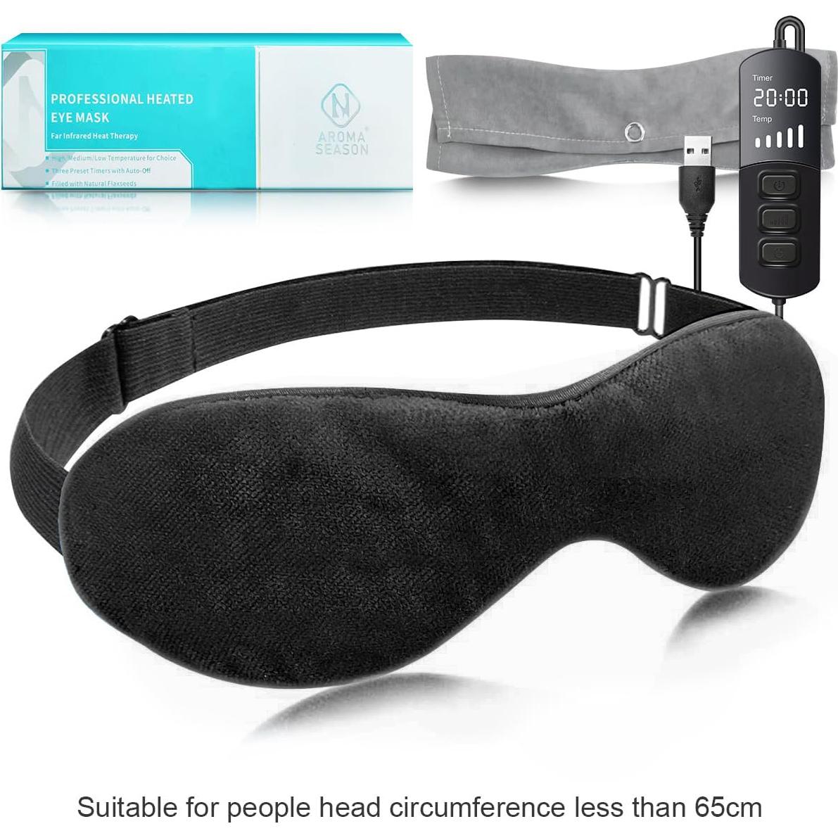 Máscara Térmica para Ojos Aroma Season con Semillas de Lino