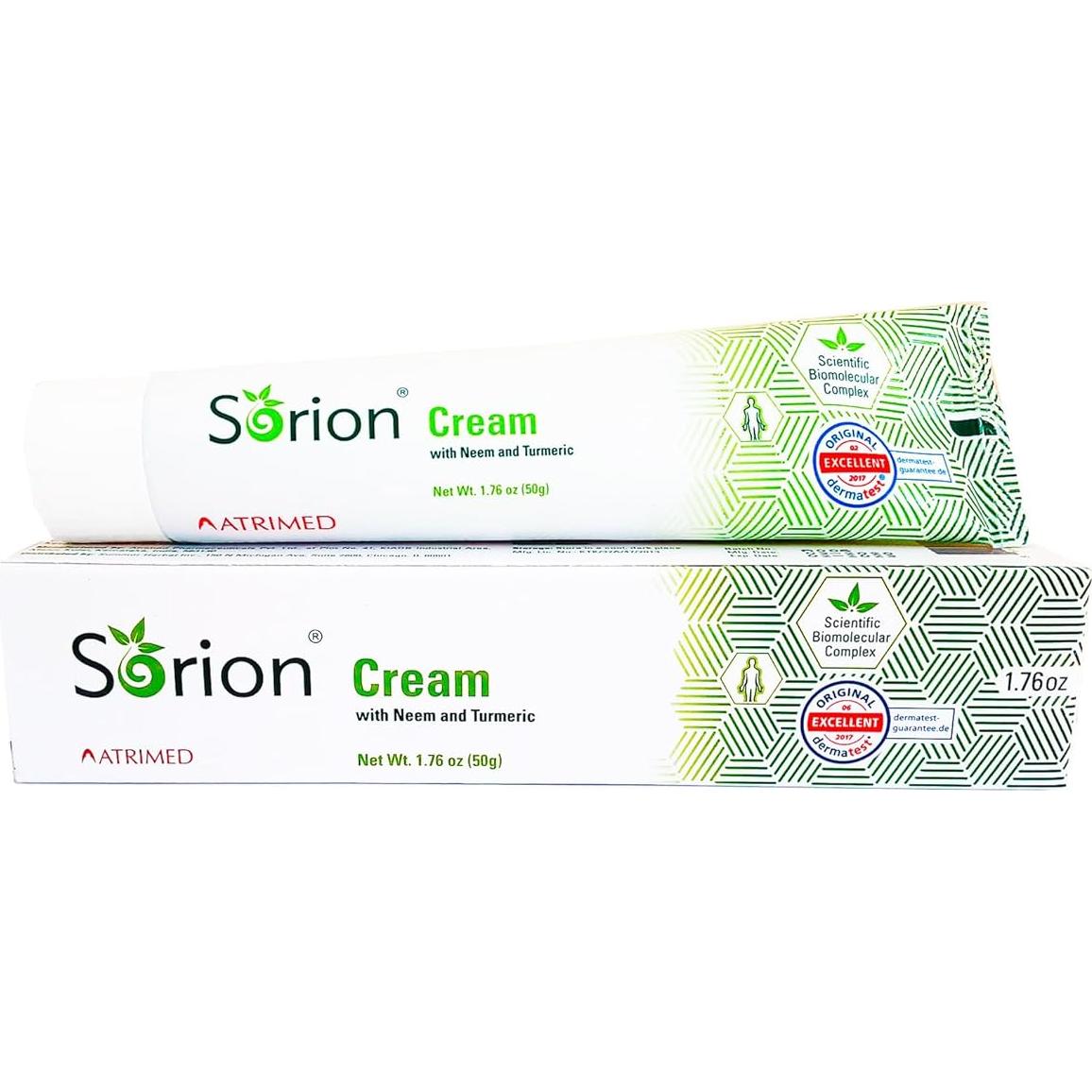 Crema Sorion Hidratante Herbal 51g - Piel Seca y Picazón