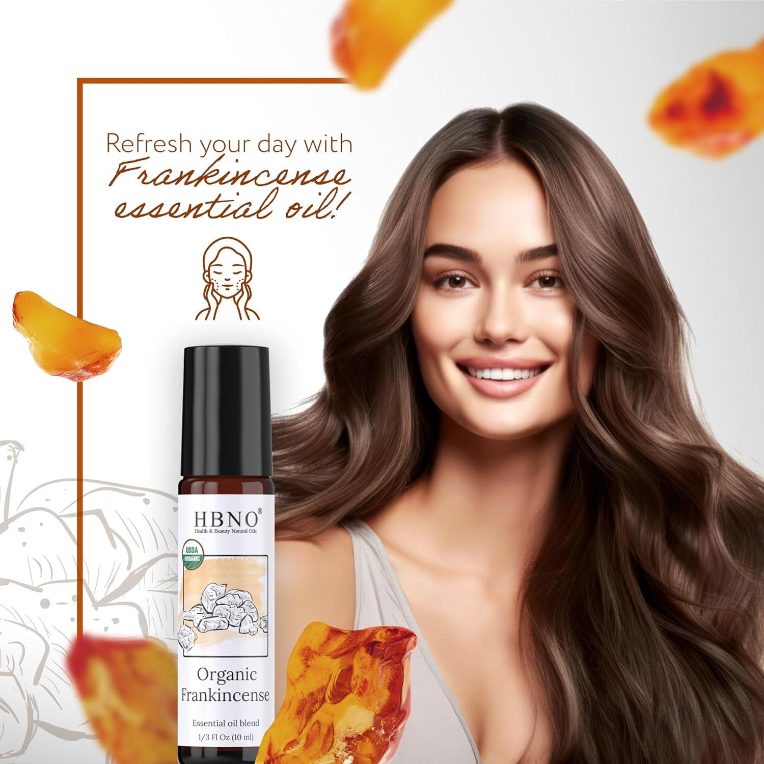 Aceite Esencial de Incienso Orgánico HBNO Roll-On 10 ml