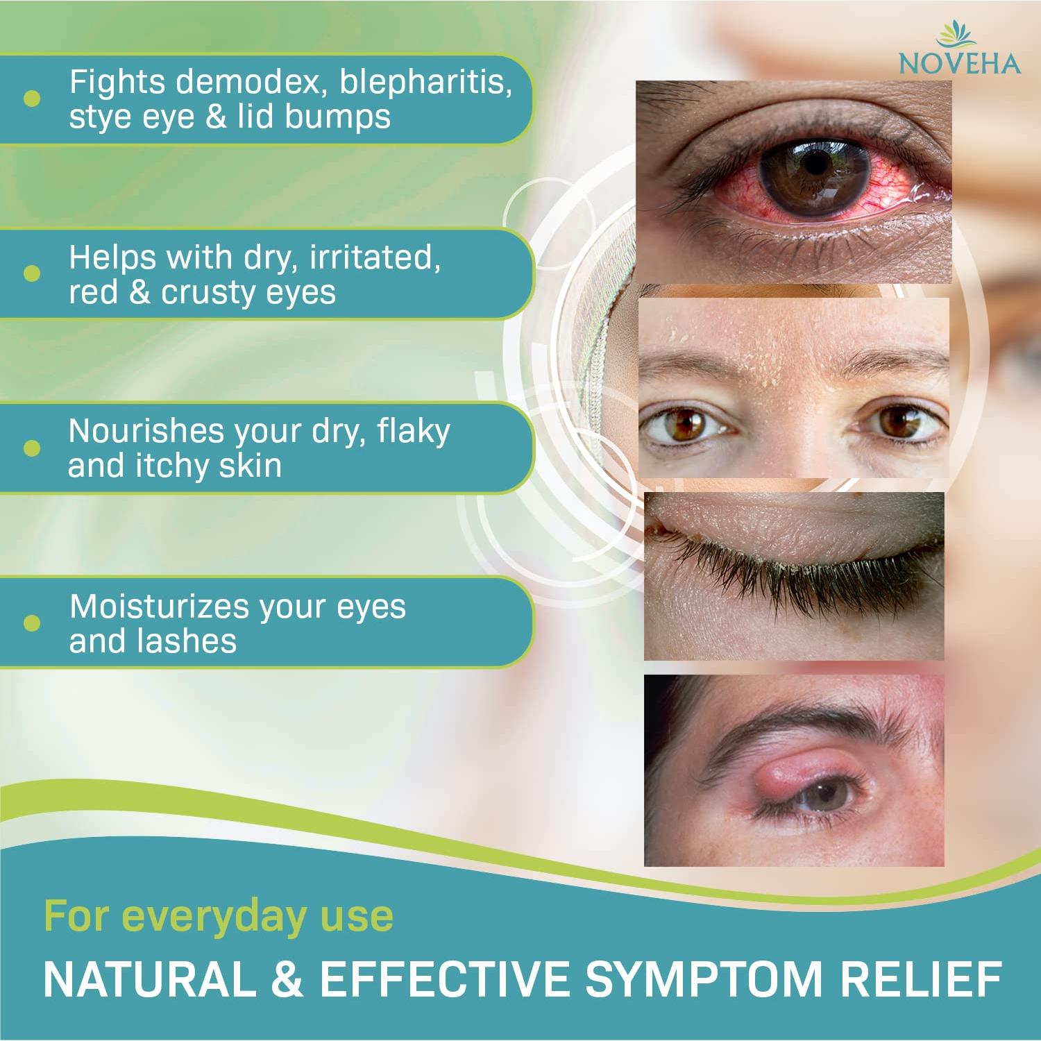 Limpiador Espumoso NOVEHA de Árbol de Té 95.5g - Cuidado Ocular