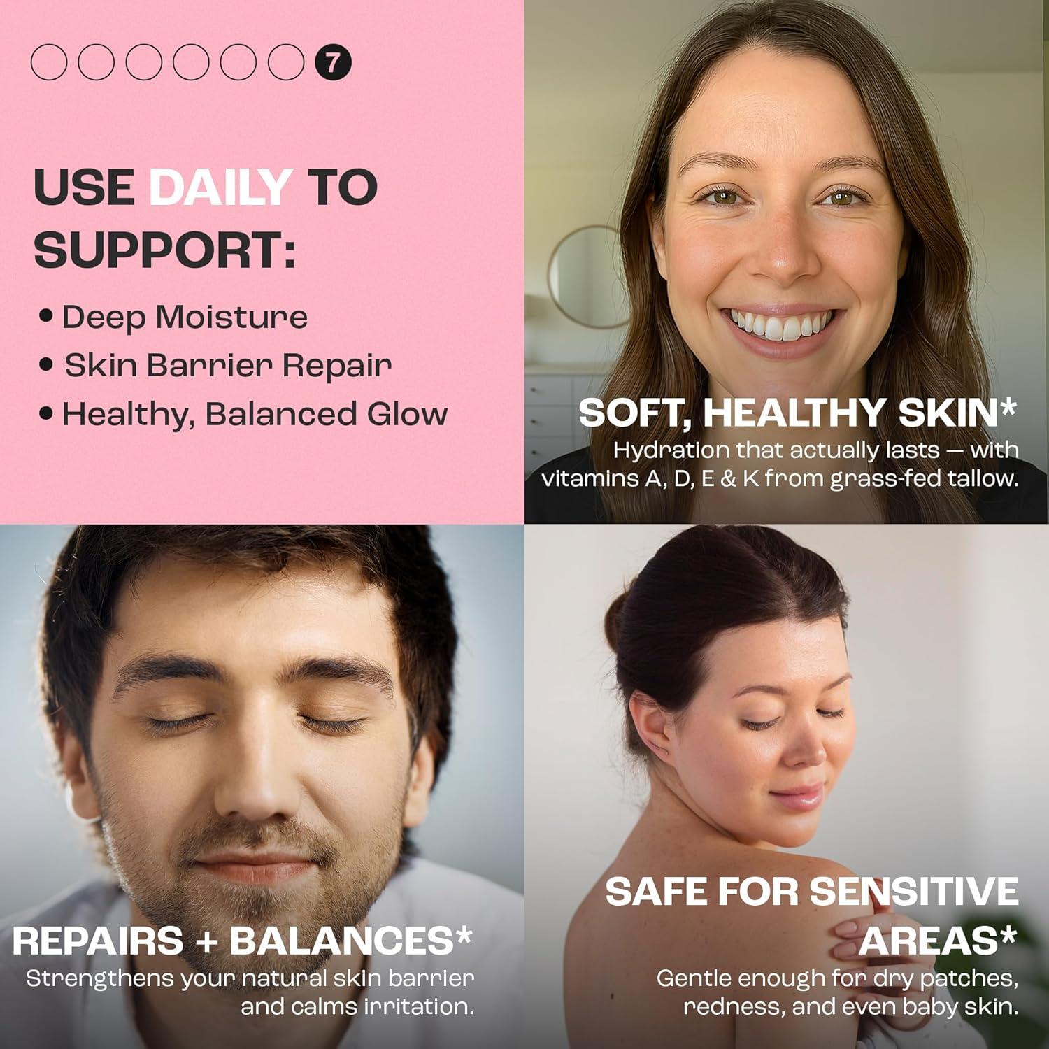 Grasa de Res Alimentada con Pasto Neatique 60.3g Hidratante Piel